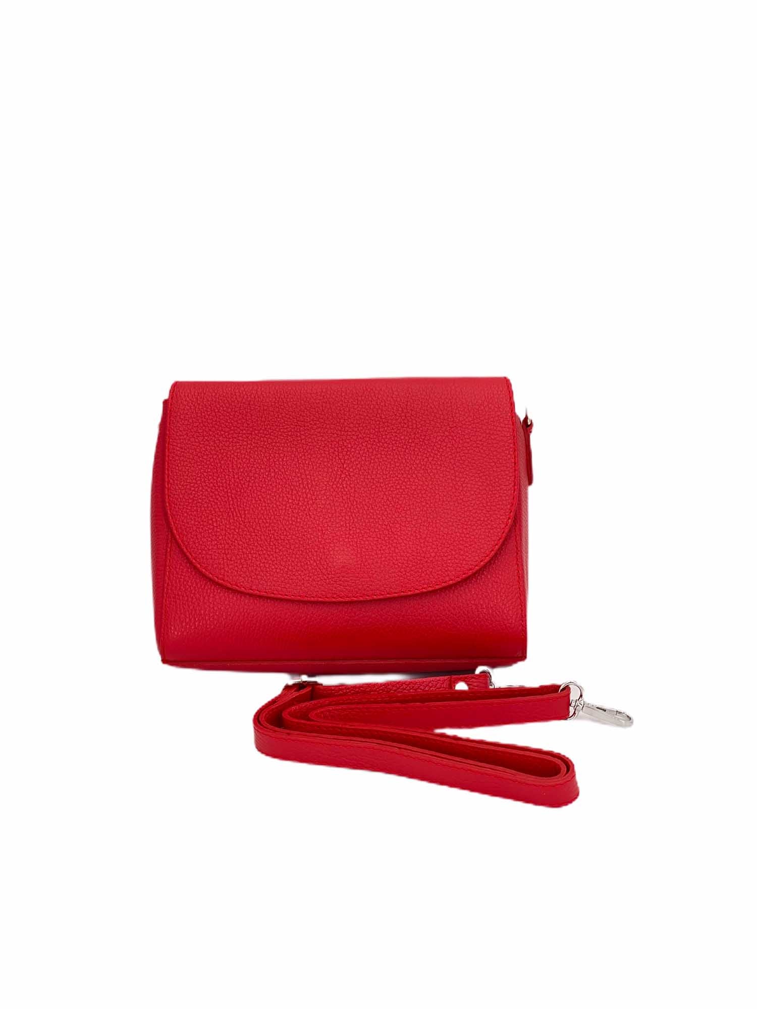 Apolline – Women's shoulder bag in genuine Italian leather with 3 compartments