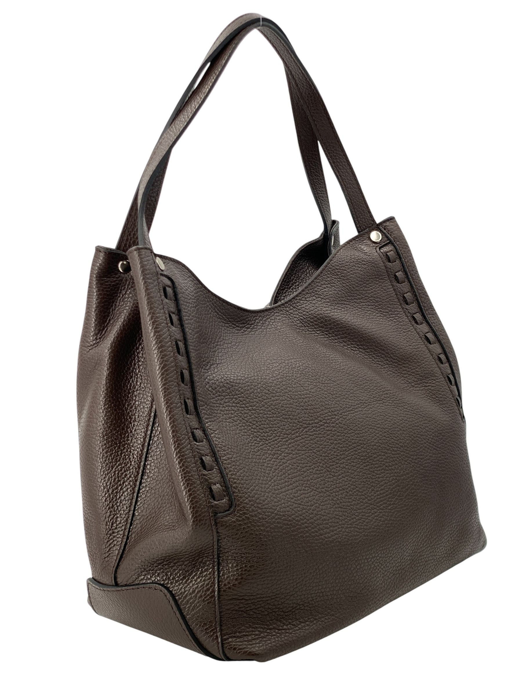 Jade – Damenhandtasche, Schultertasche und Crossbody-Tasche aus echtem italienischen Leder mit Doppelgriffen und Mehrzwecktaschen