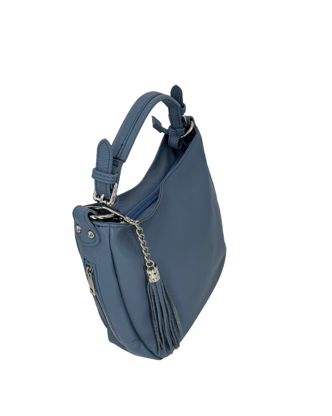 Jeanne – Women's shoulder and crossbody bag in genuine Italian leather