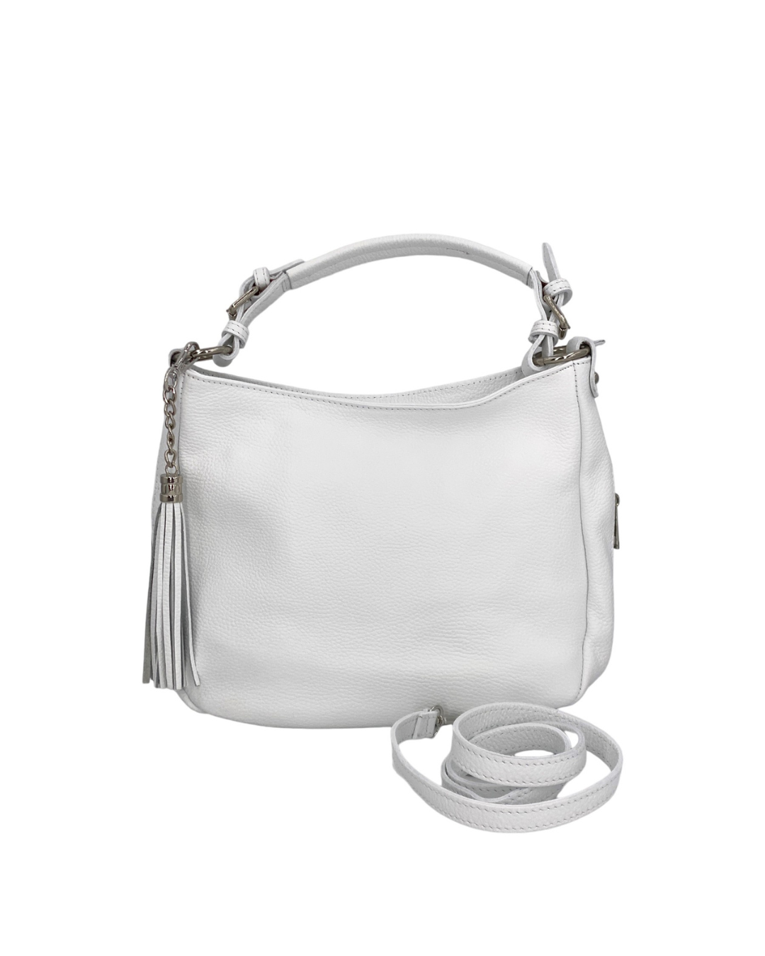 Jeanne – Women's shoulder and crossbody bag in genuine Italian leather