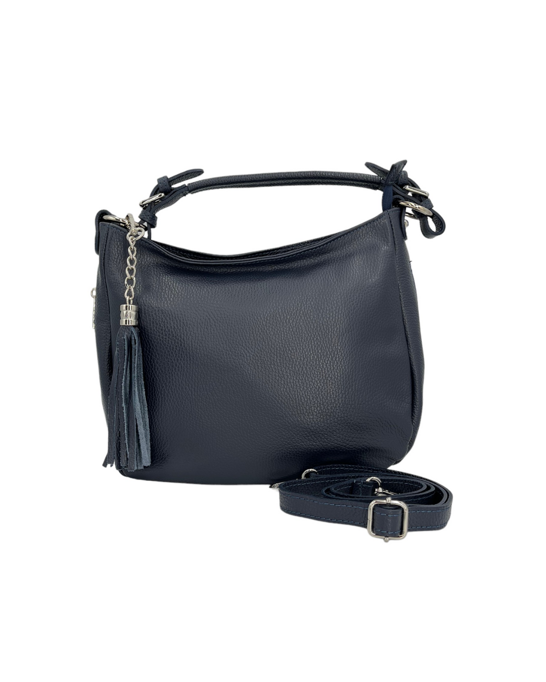 Jeanne – Women's shoulder and crossbody bag in genuine Italian leather