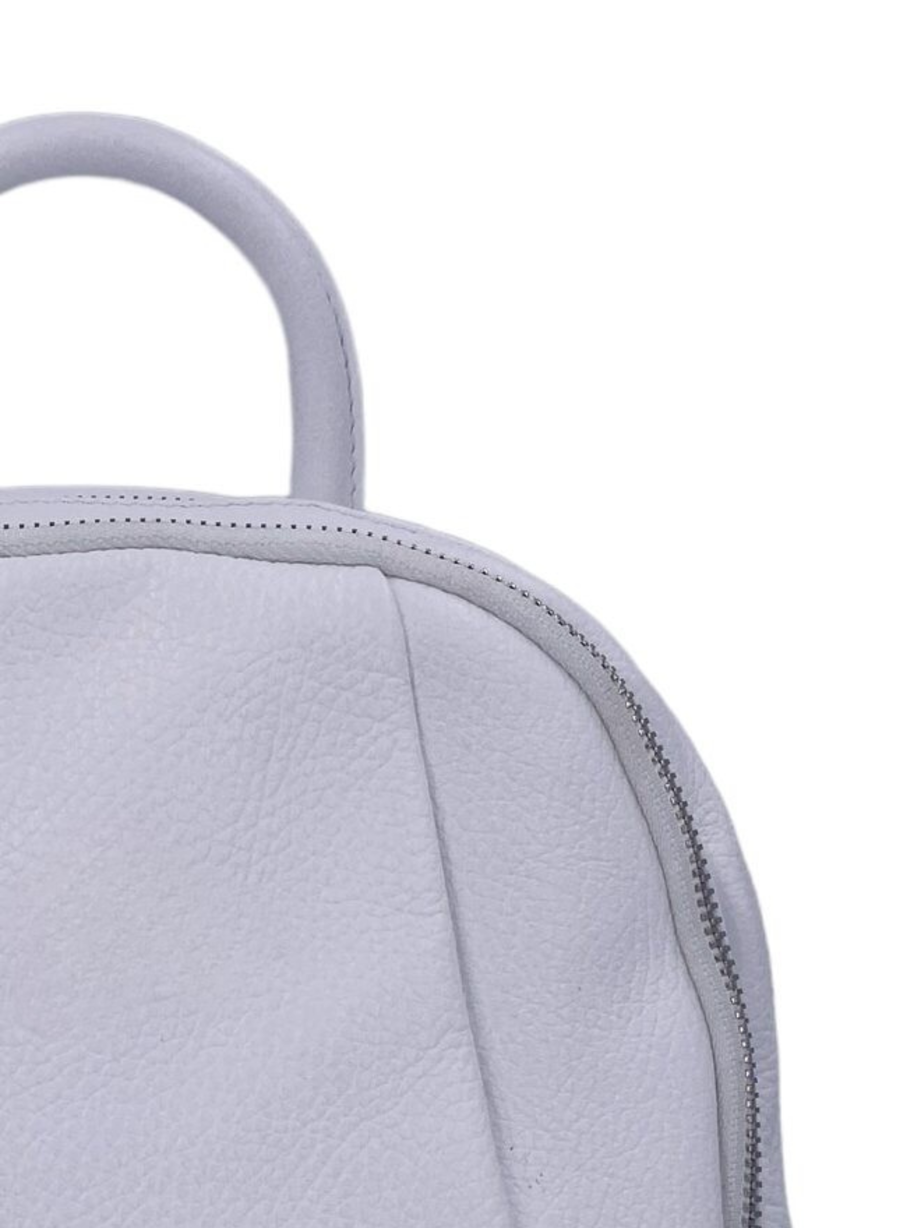 Jolie – Women's backpack in genuine hammered Italian leather with double compartment and multifunctional pockets
