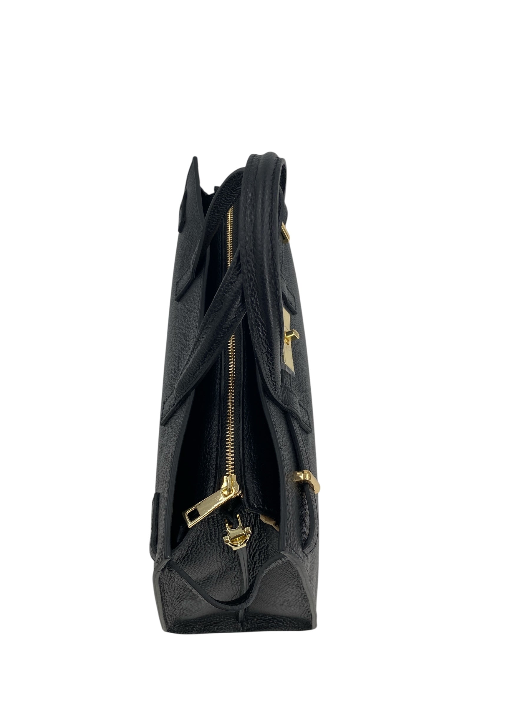 Francoise – Damenhandtasche und Umhängetasche aus echtem, handgefertigtem italienischem Leder