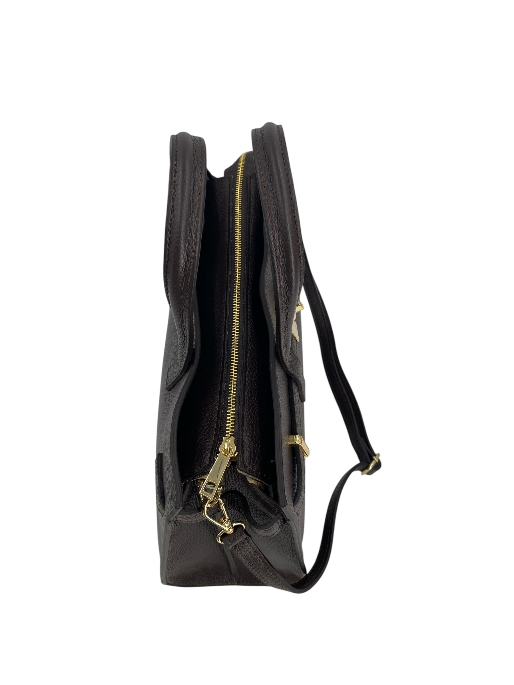 Francoise – Damenhandtasche und Umhängetasche aus echtem, handgefertigtem italienischem Leder