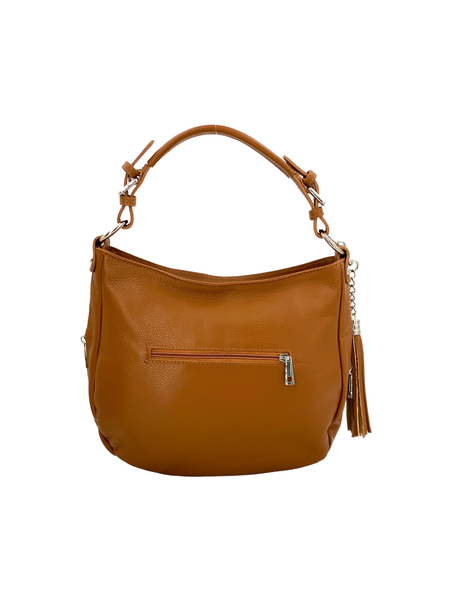 Jeanne – Women's shoulder and crossbody bag in genuine Italian leather