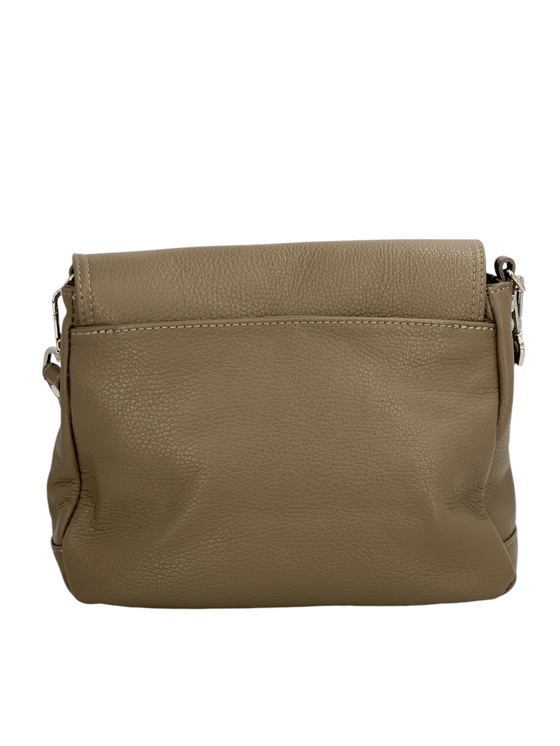 Eudoxie – Damen-Umhängetasche aus echtem italienischem Leder mit multifunktionalen Taschen