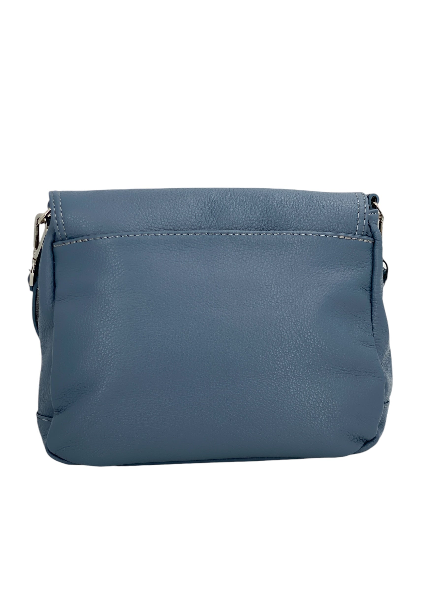 Eudoxie – Damen-Umhängetasche aus echtem italienischem Leder mit multifunktionalen Taschen