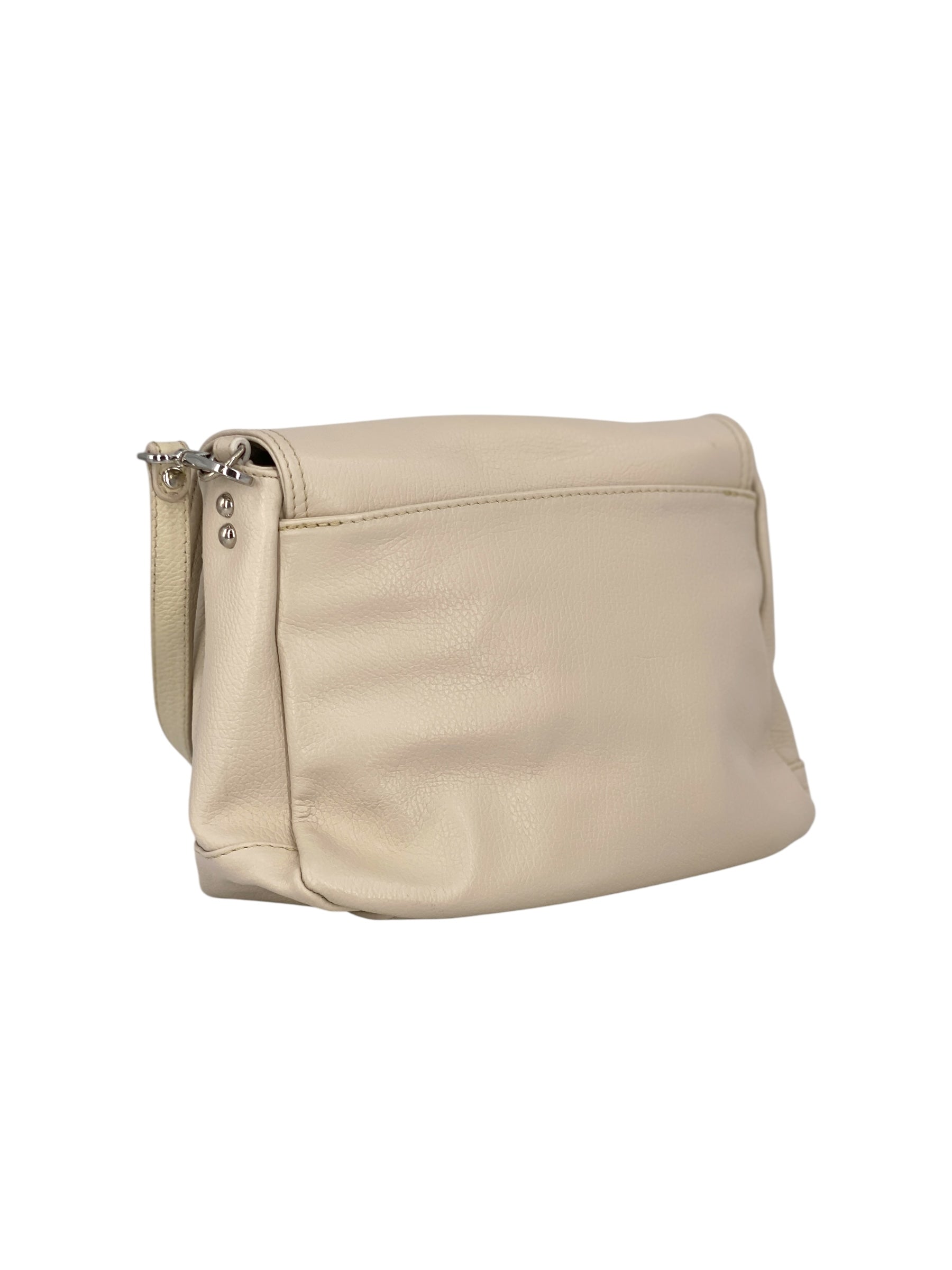 Eudoxie – Damen-Umhängetasche aus echtem italienischem Leder mit multifunktionalen Taschen