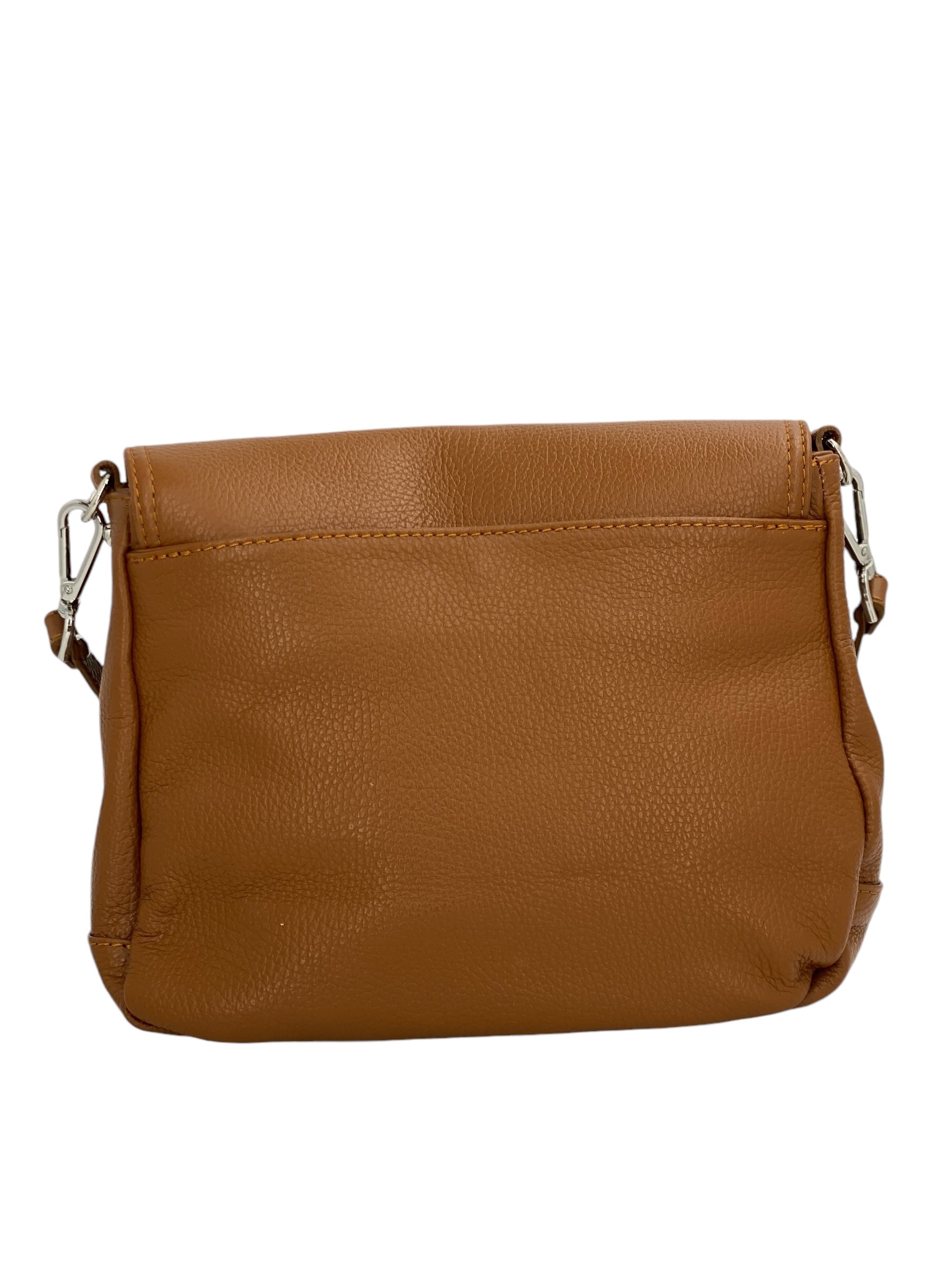 Eudoxie – Damen-Umhängetasche aus echtem italienischem Leder mit multifunktionalen Taschen