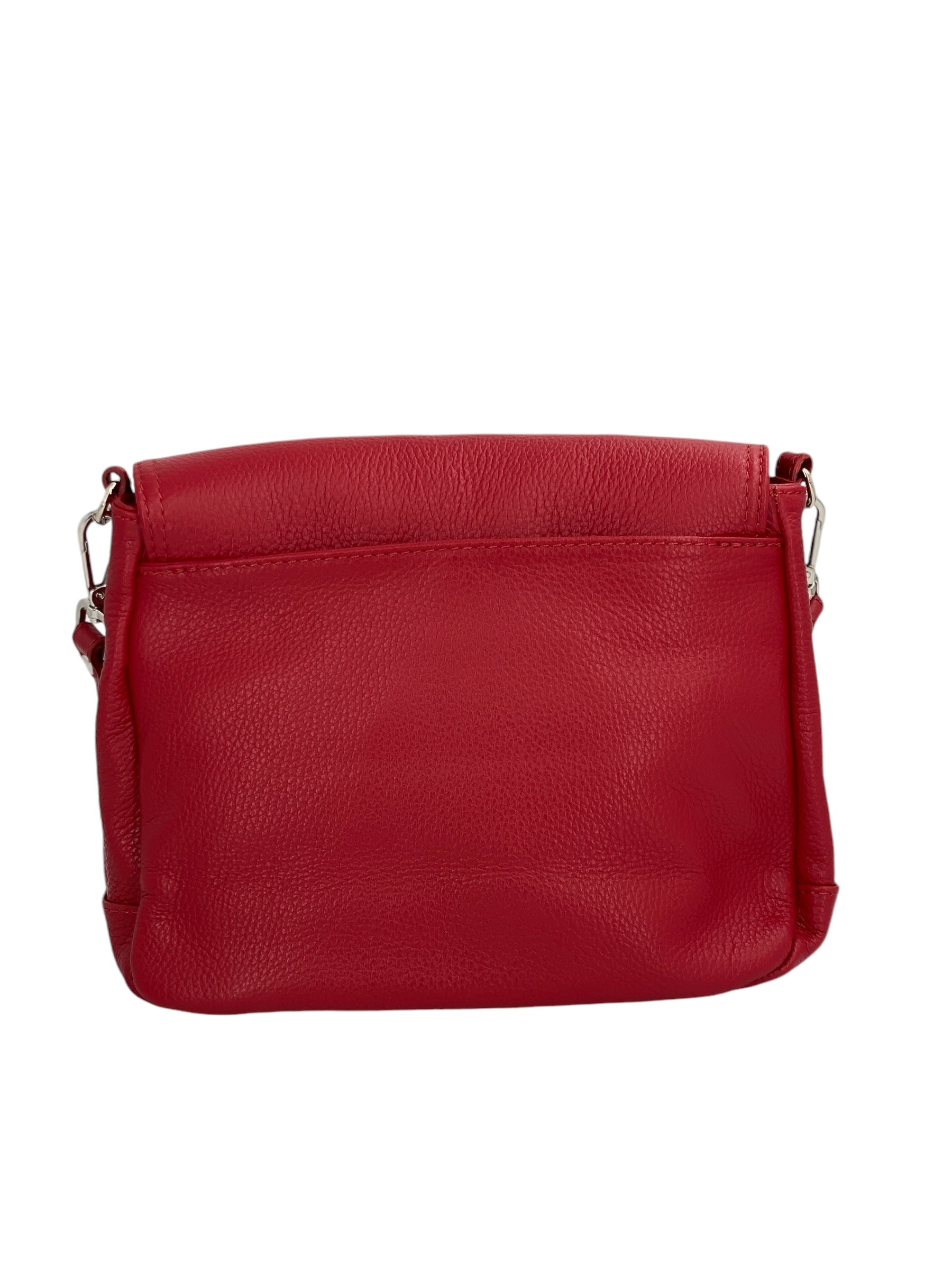 Eudoxie – Damen-Umhängetasche aus echtem italienischem Leder mit multifunktionalen Taschen