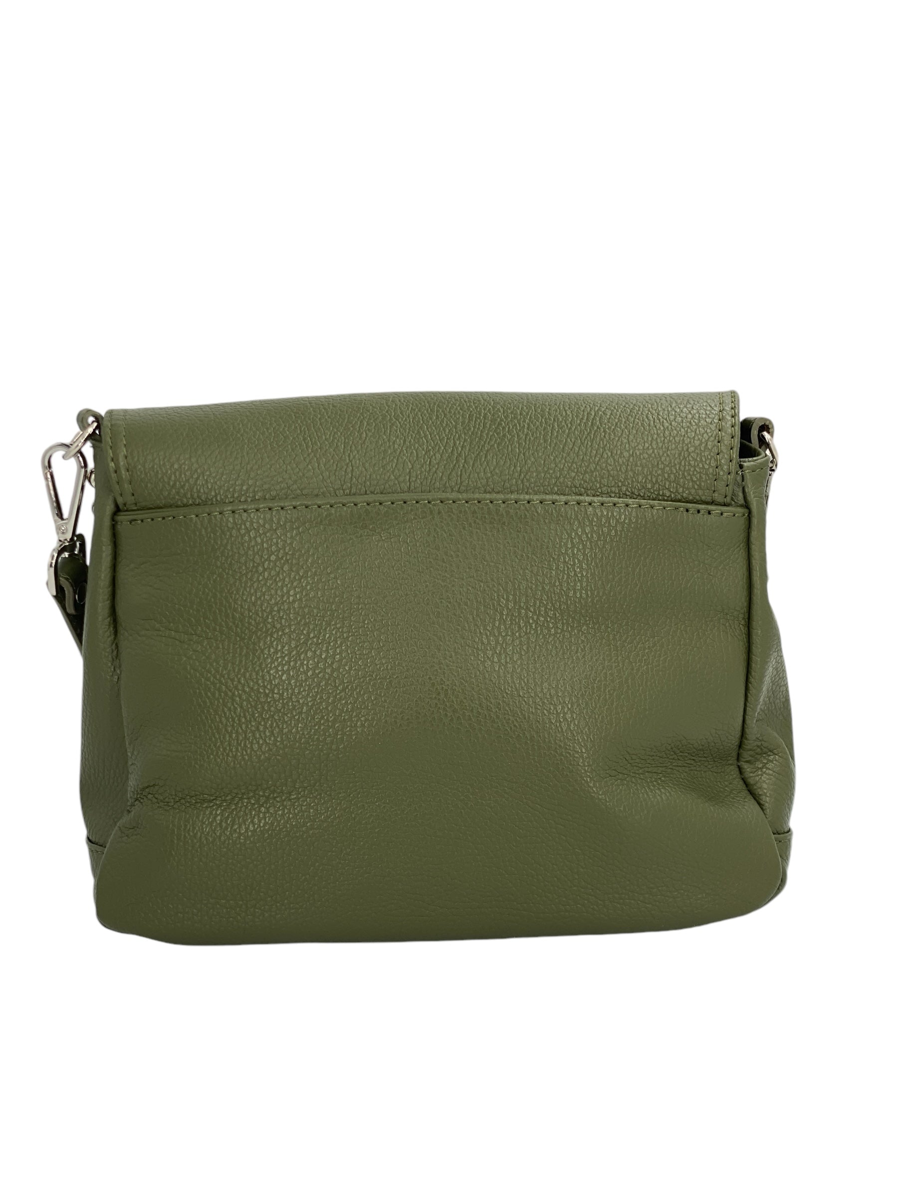 Eudoxie – Damen-Umhängetasche aus echtem italienischem Leder mit multifunktionalen Taschen