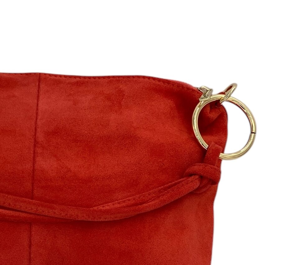 Salome – Damen-Umhängetasche aus echtem italienischen Leder mit geräumigem Innenraum