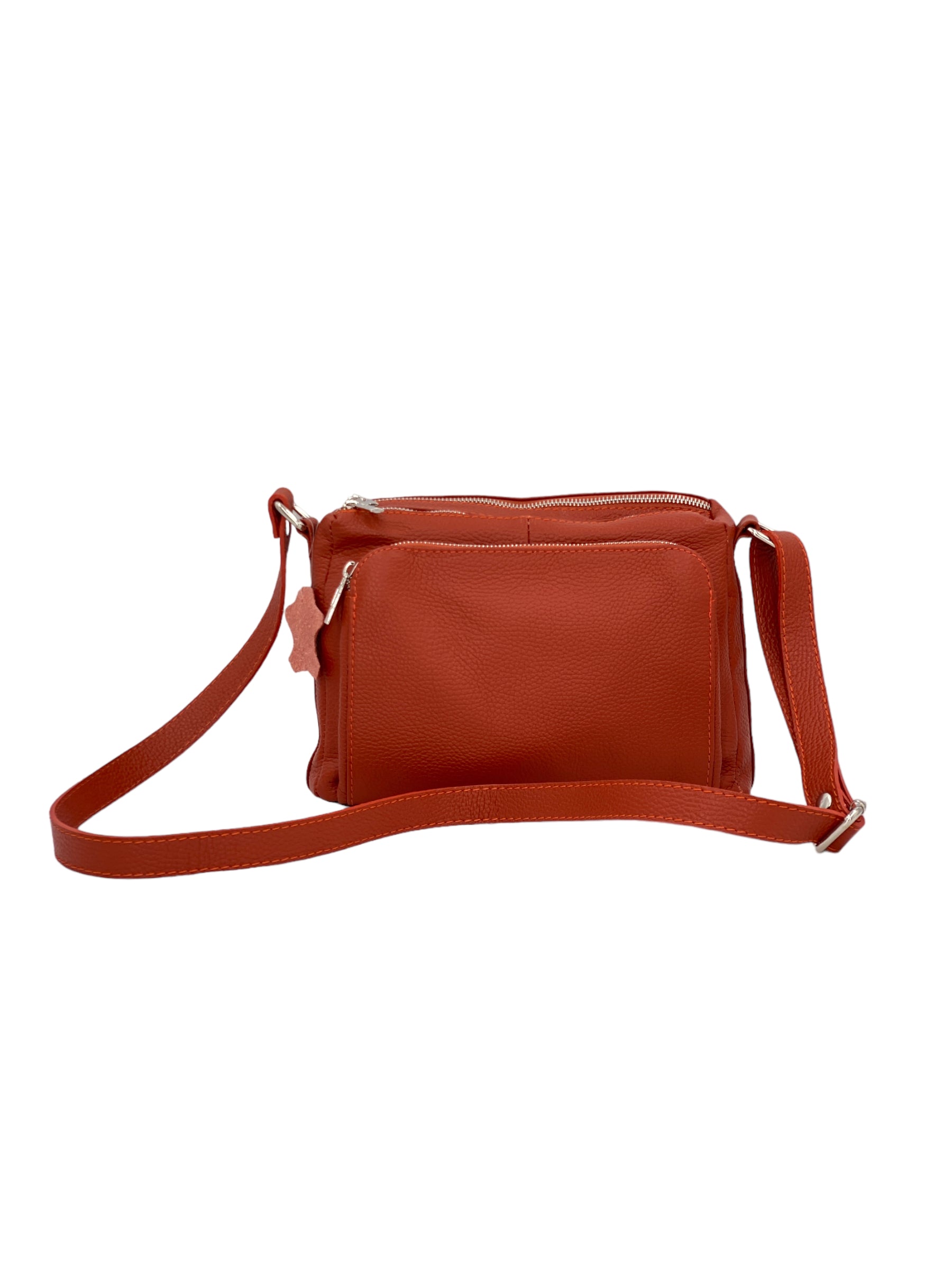 Sabrine – Women's genuine Italian leather shoulder and crossbody bag with adjustable shoulder strap