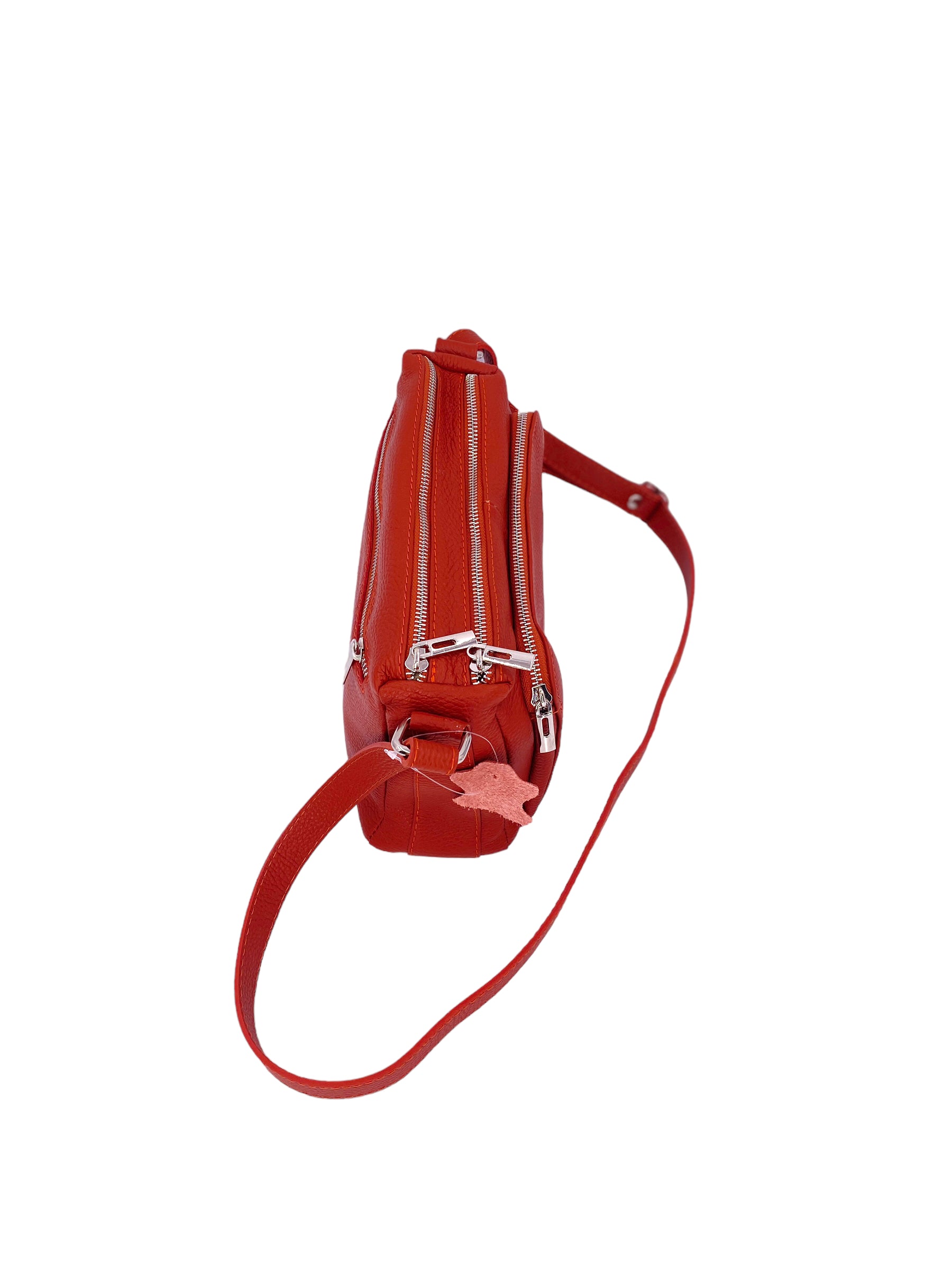 Sabrine – Women's genuine Italian leather shoulder and crossbody bag with adjustable shoulder strap