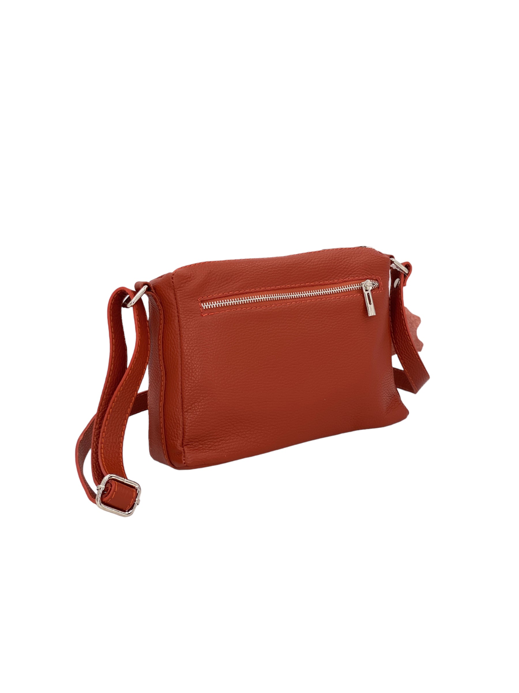 Sabrine – Women's genuine Italian leather shoulder and crossbody bag with adjustable shoulder strap