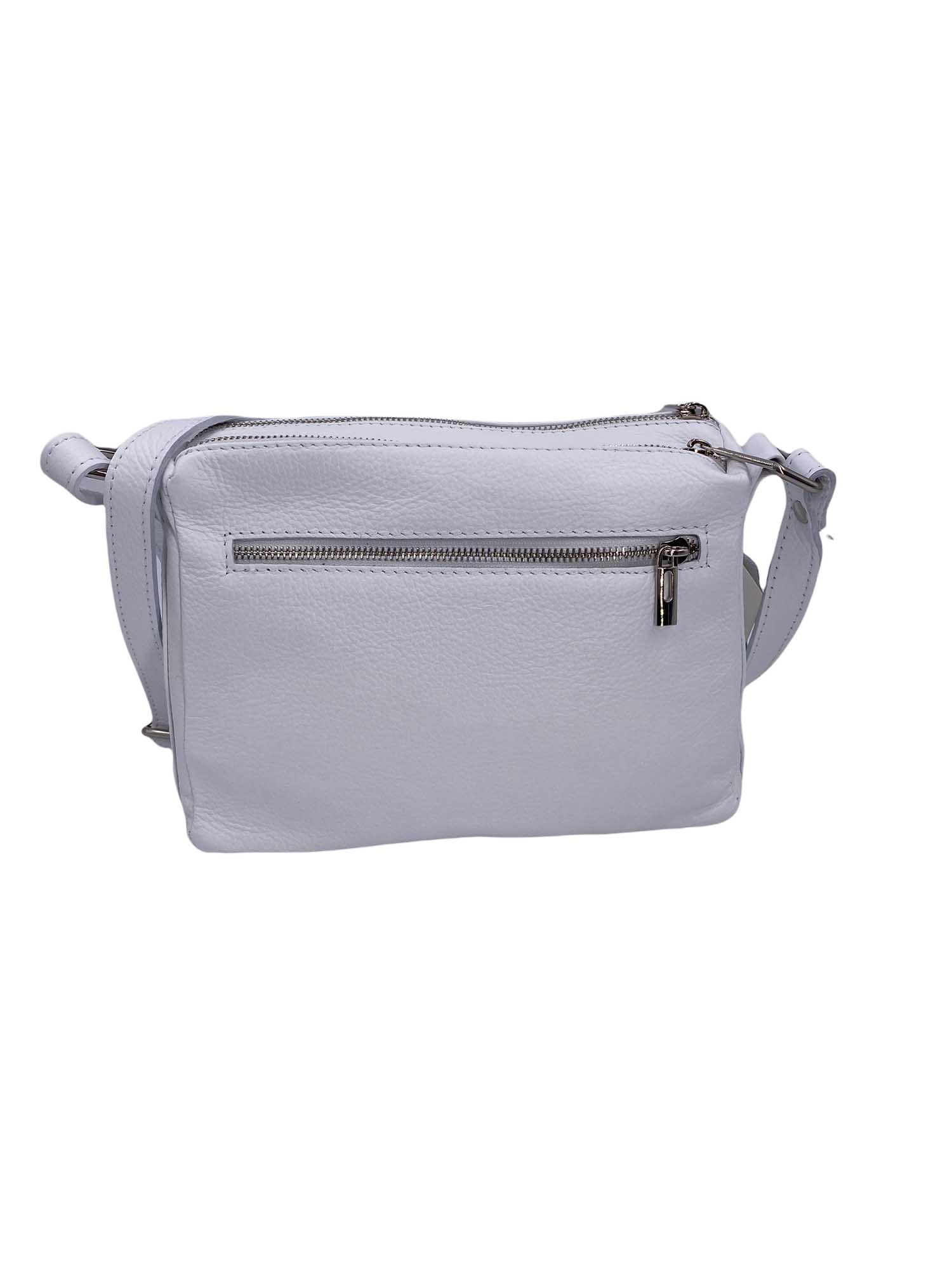 Sabrine – Women's genuine Italian leather shoulder and crossbody bag with adjustable shoulder strap