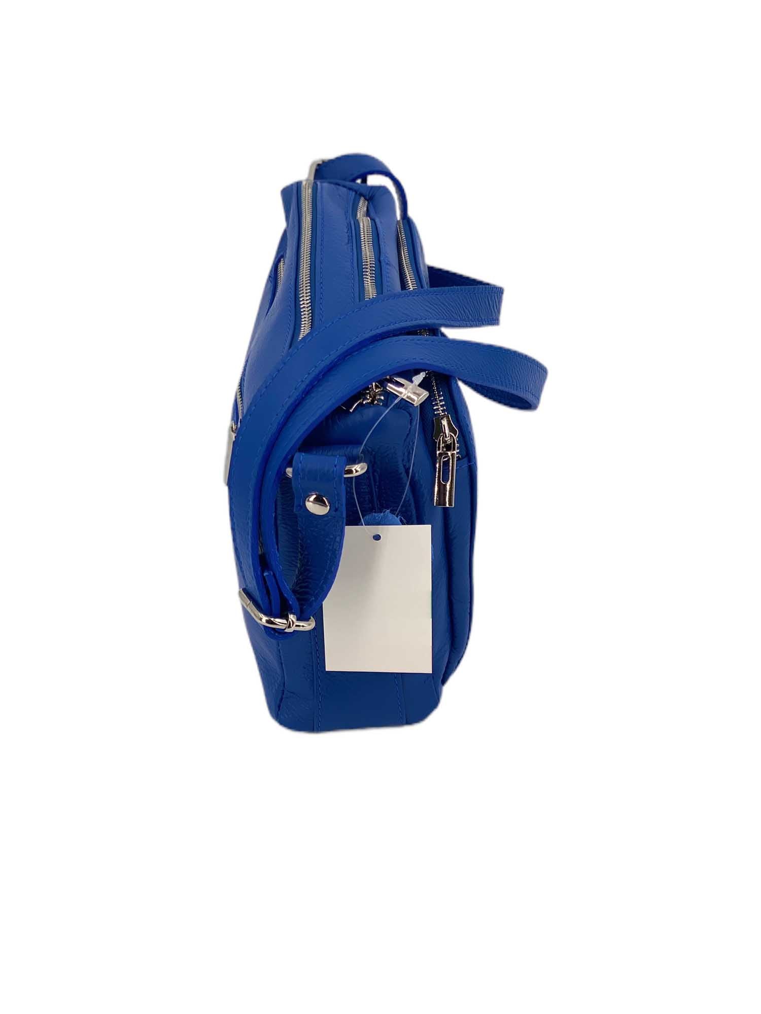 Sabrine – Women's genuine Italian leather shoulder and crossbody bag with adjustable shoulder strap