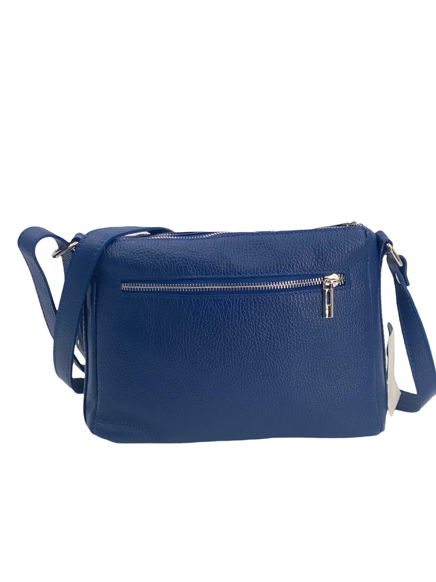 Sabrine – Women's genuine Italian leather shoulder and crossbody bag with adjustable shoulder strap