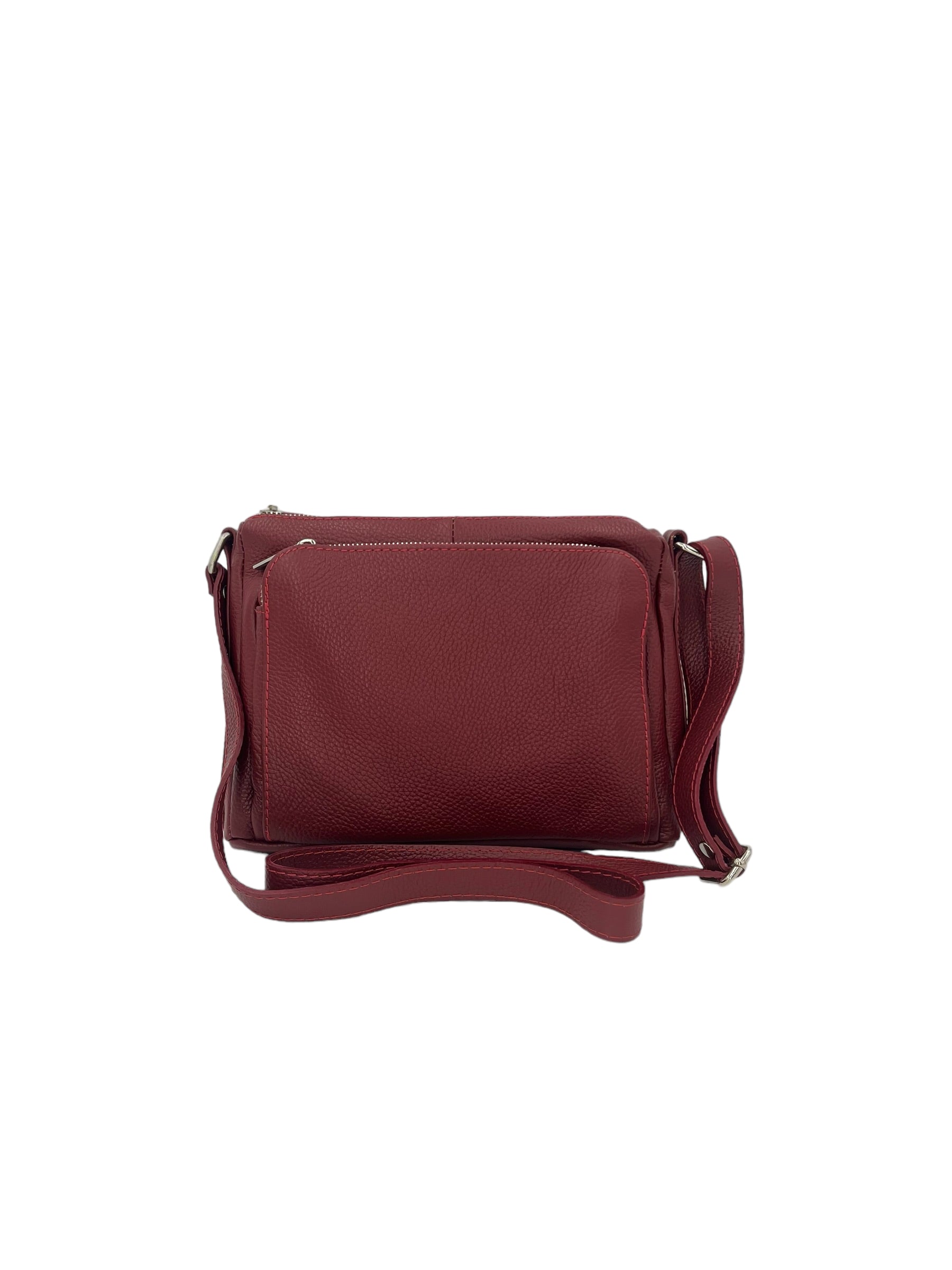 Sabrine – Women's genuine Italian leather shoulder and crossbody bag with adjustable shoulder strap