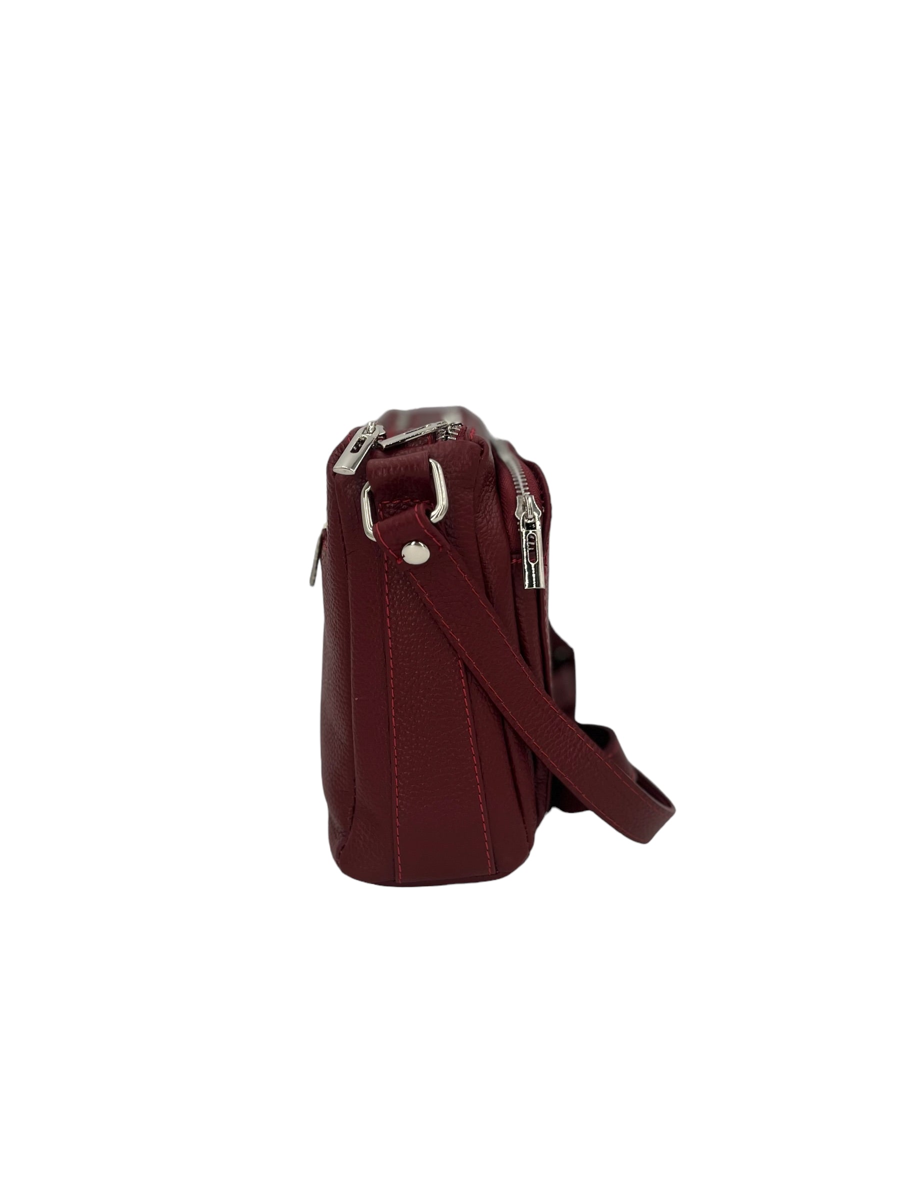 Sabrine – Women's genuine Italian leather shoulder and crossbody bag with adjustable shoulder strap