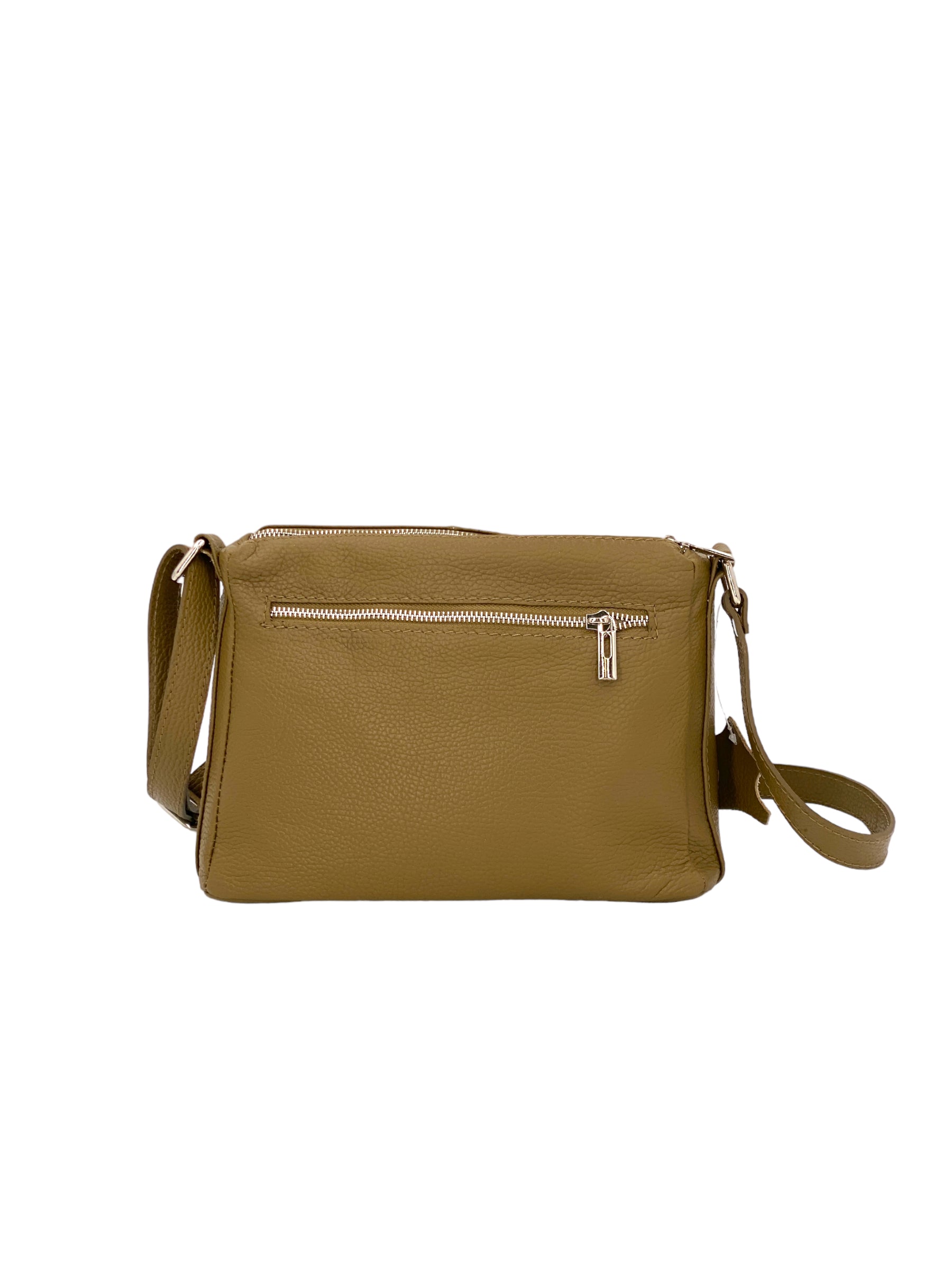Sabrine – Women's genuine Italian leather shoulder and crossbody bag with adjustable shoulder strap