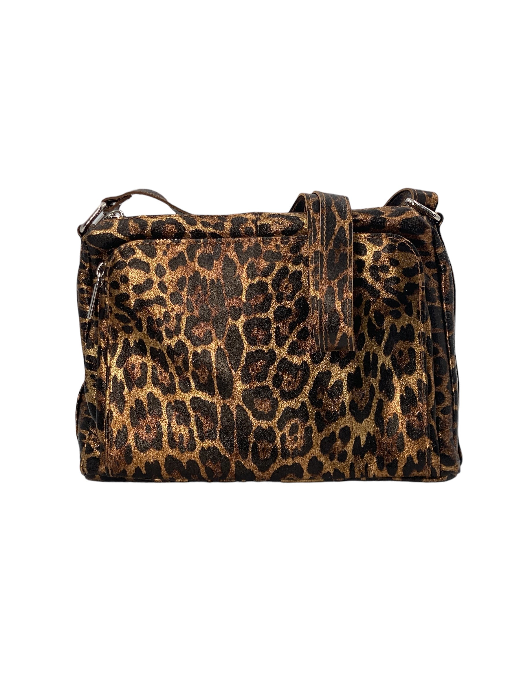 Sabrine – Women's genuine Italian leather shoulder and crossbody bag with adjustable shoulder strap