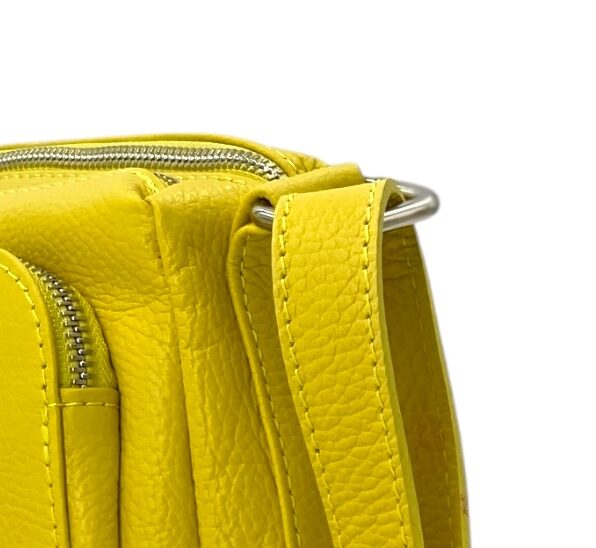 Sabrine – Women's genuine Italian leather shoulder and crossbody bag with adjustable shoulder strap
