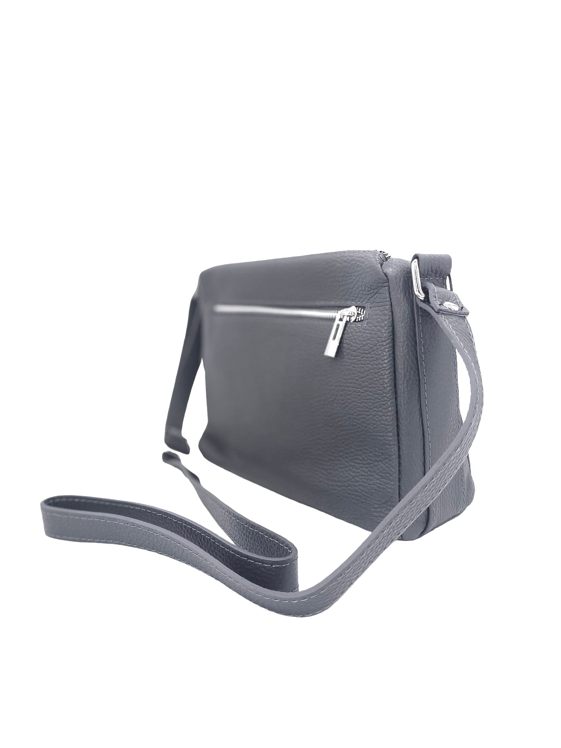 Sabrine – Women's genuine Italian leather shoulder and crossbody bag with adjustable shoulder strap