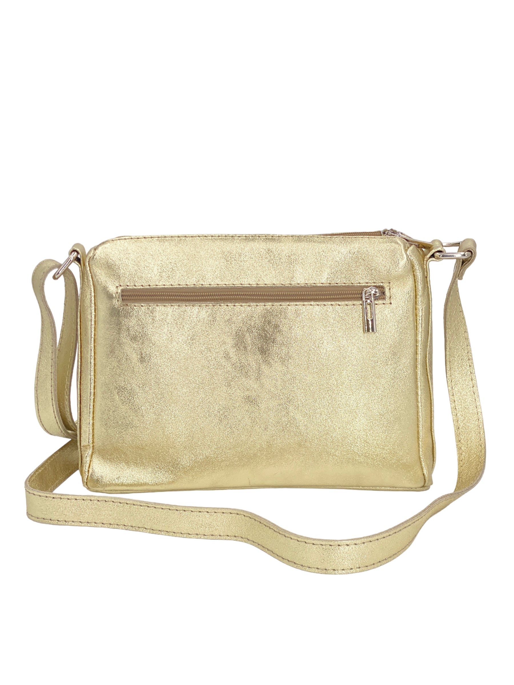 Sabrine – Women's genuine Italian leather shoulder and crossbody bag with adjustable shoulder strap