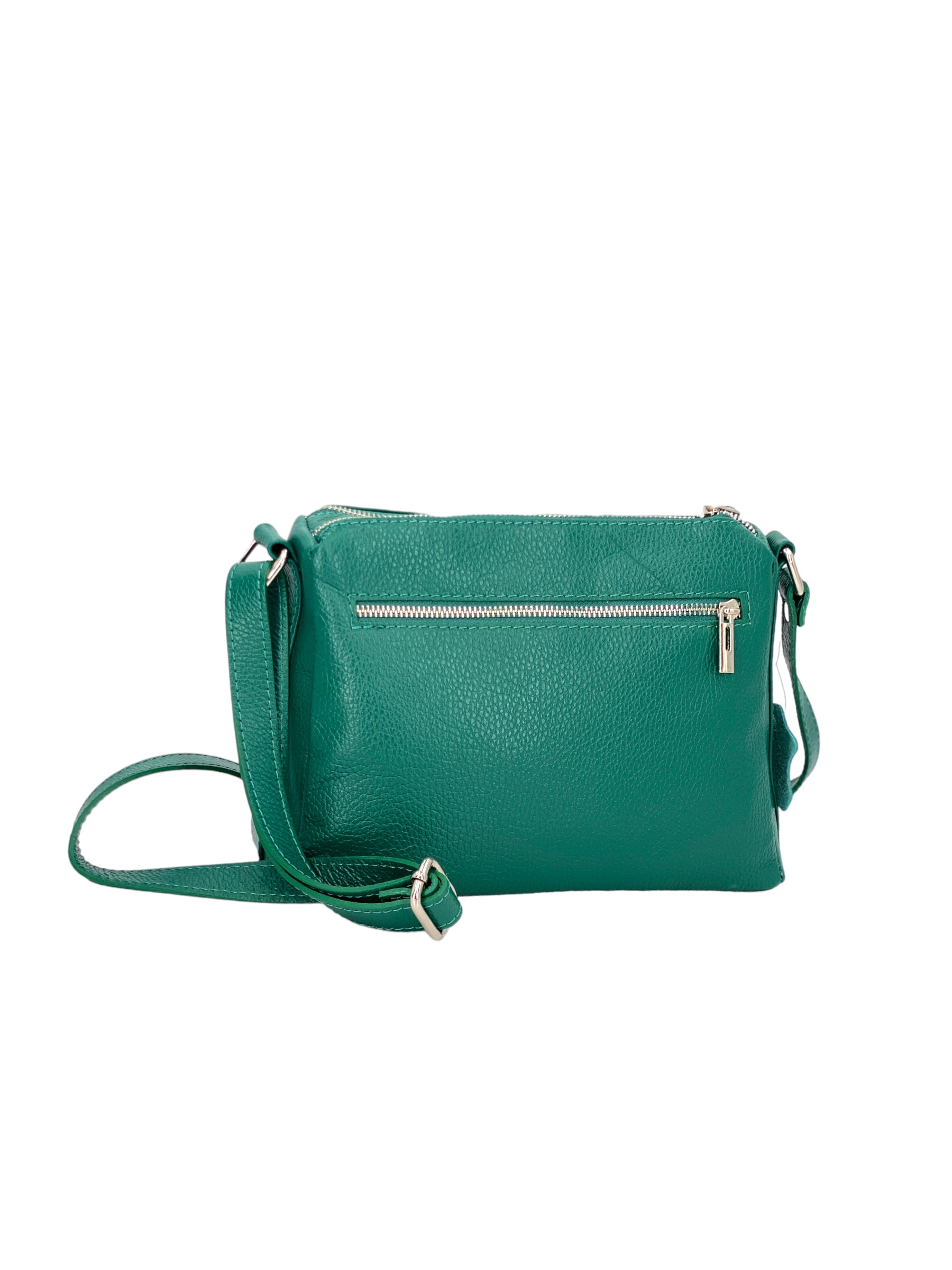 Sabrine – Women's genuine Italian leather shoulder and crossbody bag with adjustable shoulder strap