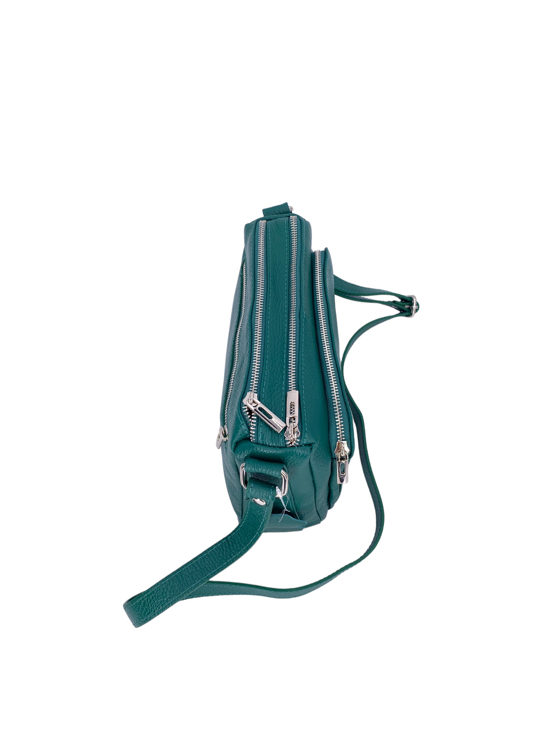 Sabrine – Women's genuine Italian leather shoulder and crossbody bag with adjustable shoulder strap