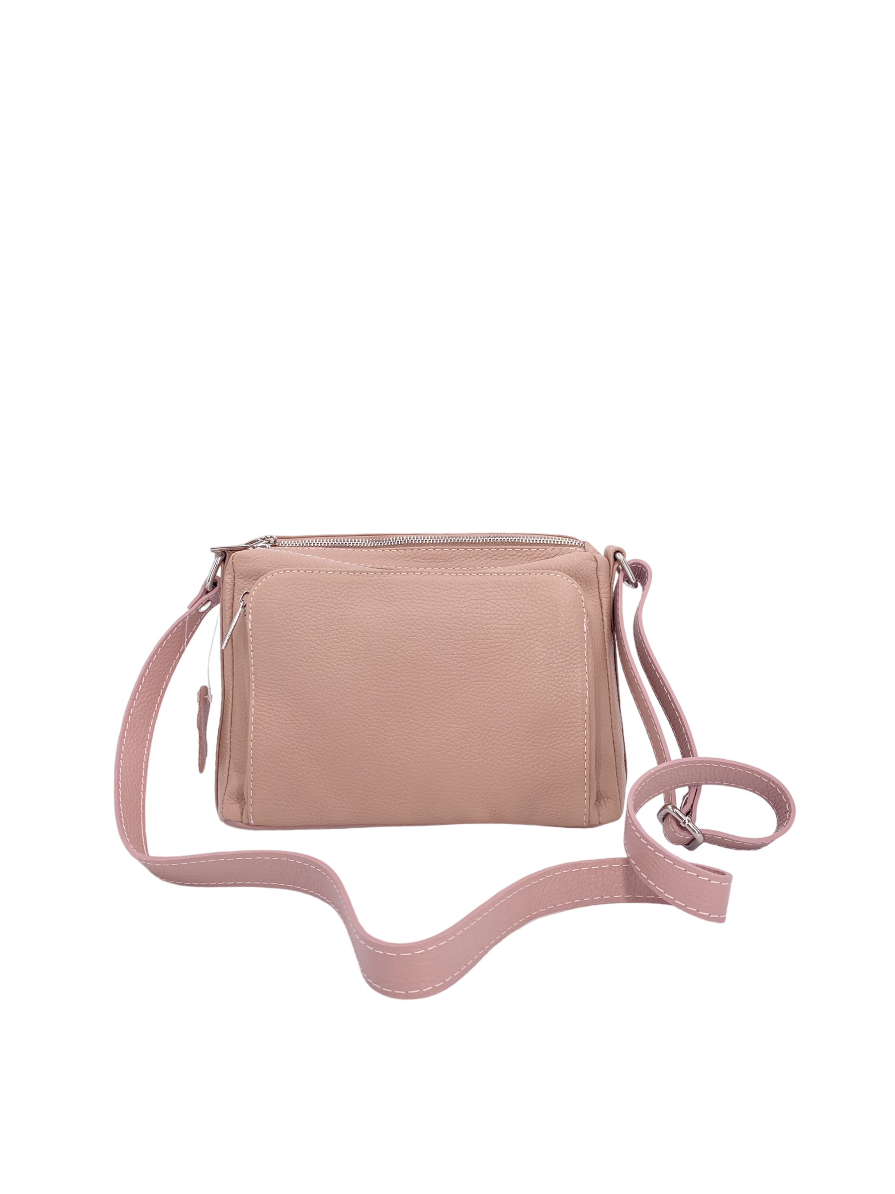 Sabrine – Women's genuine Italian leather shoulder and crossbody bag with adjustable shoulder strap