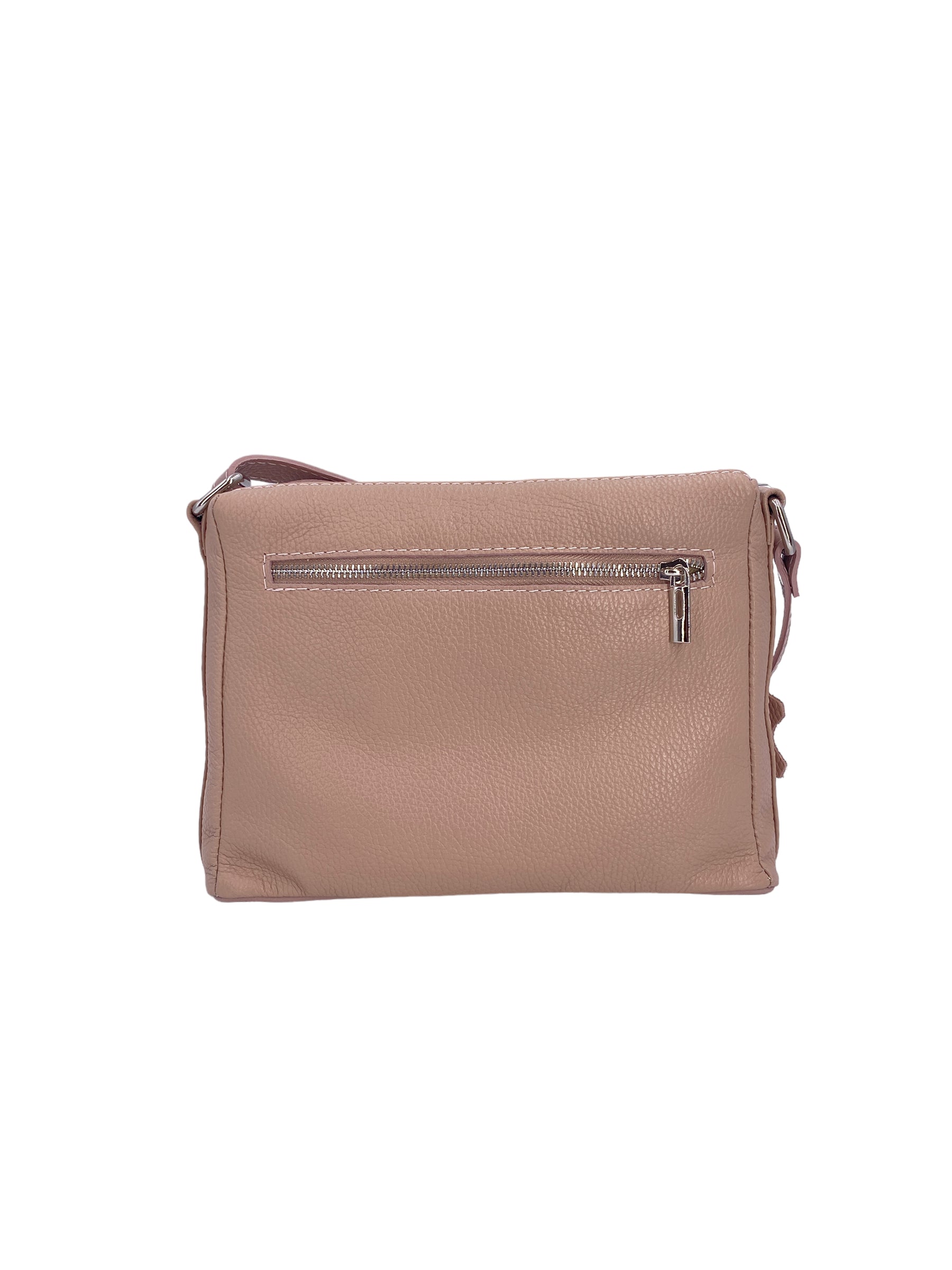 Sabrine – Women's genuine Italian leather shoulder and crossbody bag with adjustable shoulder strap