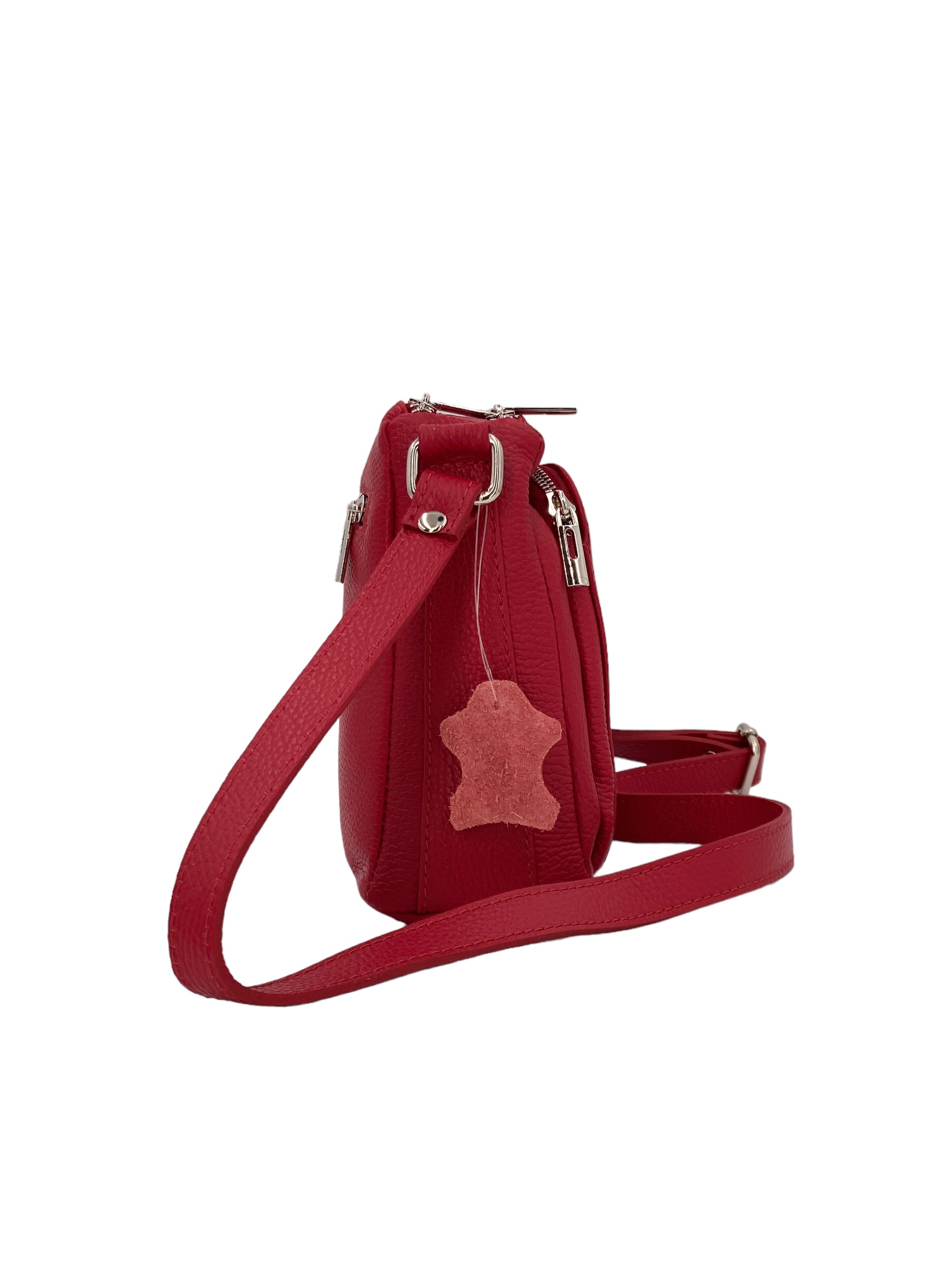 Sabrine – Women's genuine Italian leather shoulder and crossbody bag with adjustable shoulder strap