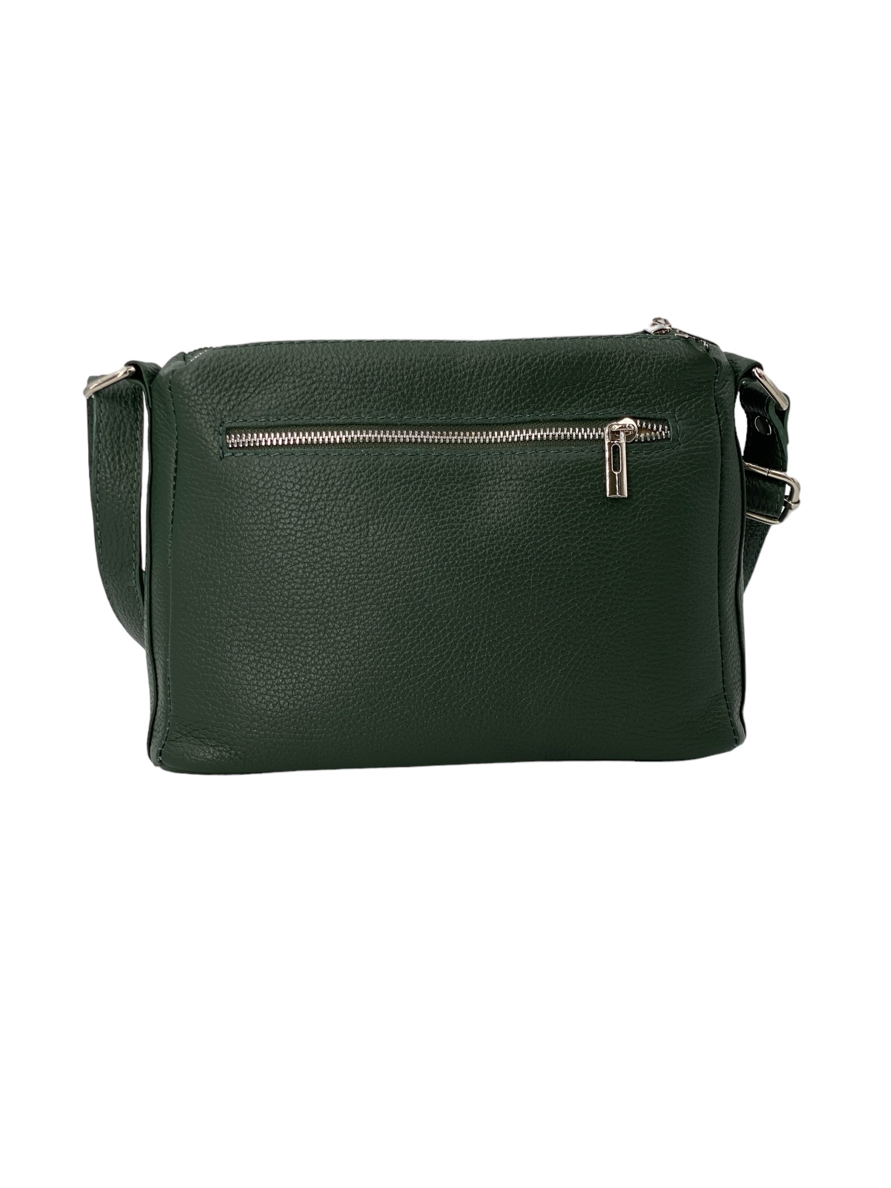 Sabrine – Women's genuine Italian leather shoulder and crossbody bag with adjustable shoulder strap