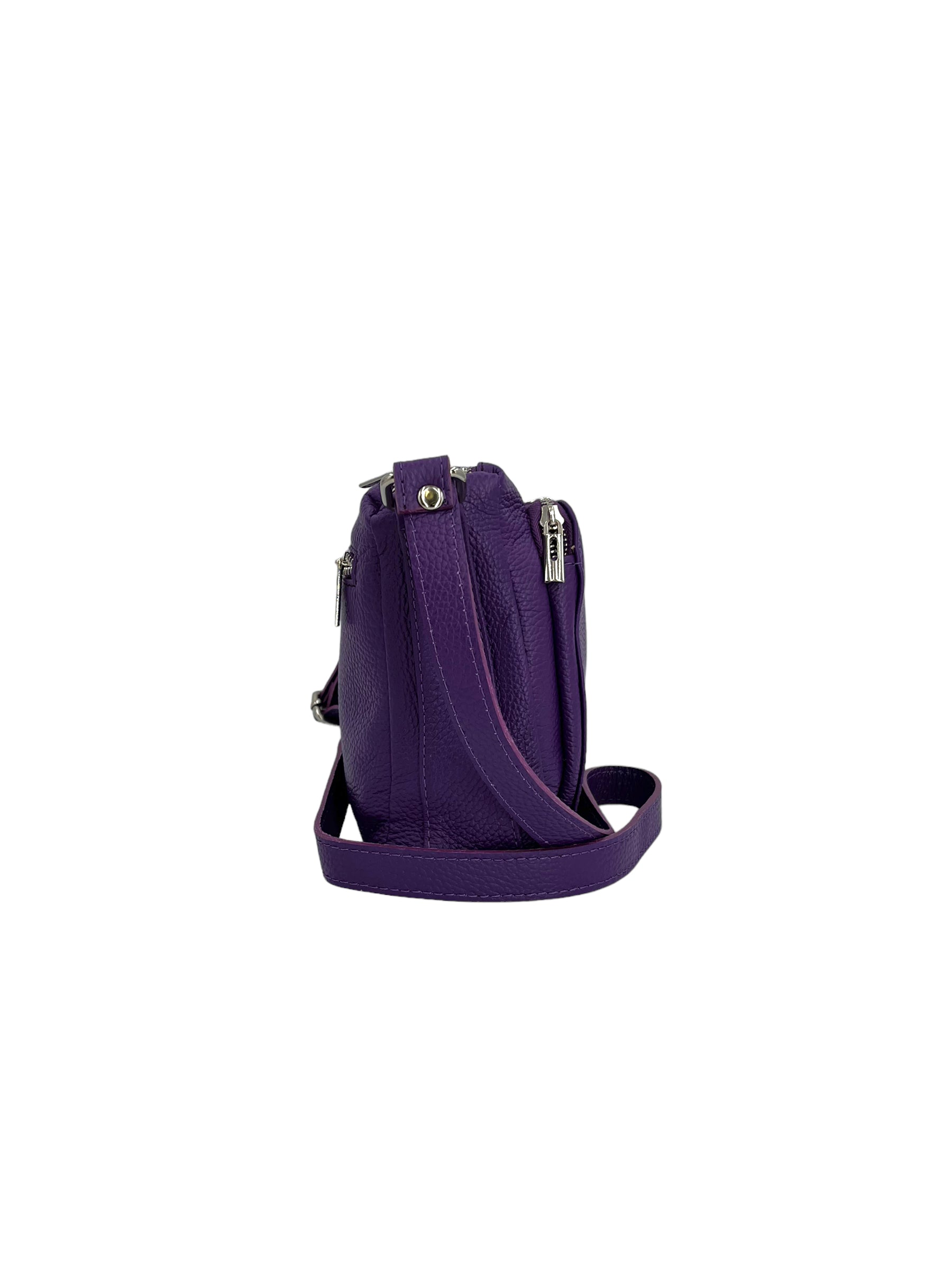 Sabrine – Women's genuine Italian leather shoulder and crossbody bag with adjustable shoulder strap