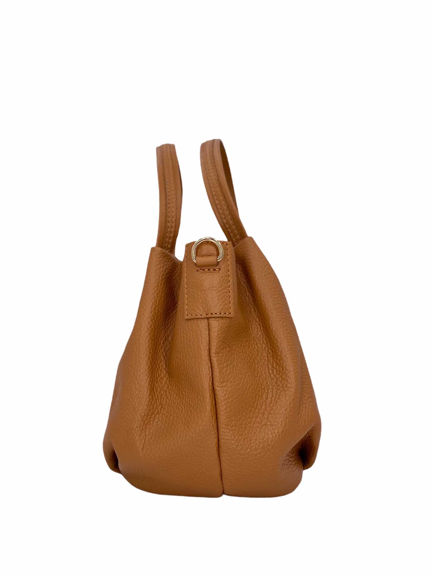 Cristine – Damen-Schulter- und Crossbody-Tasche aus echtem italienischen Kalbsleder