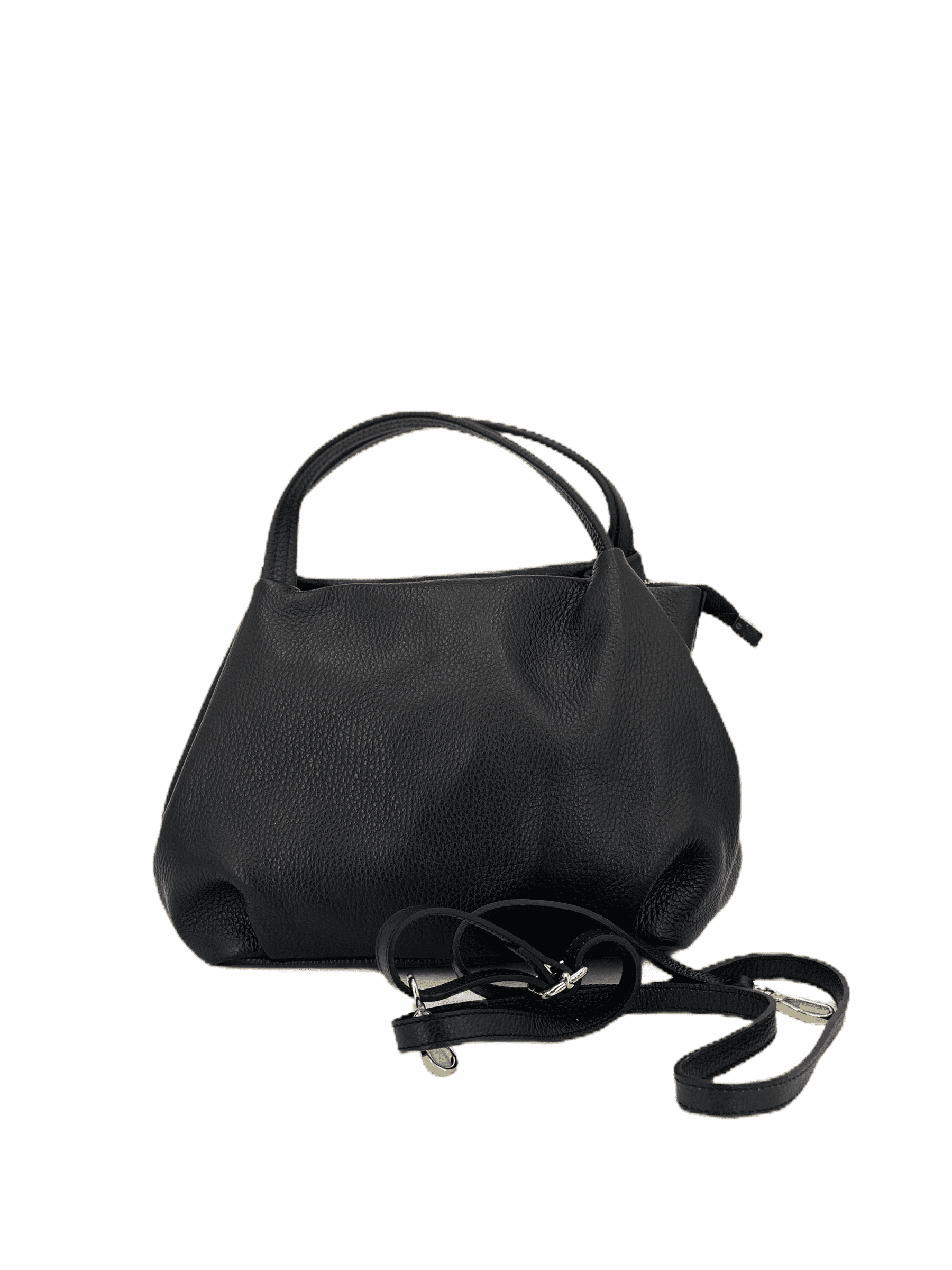 Cristine – Damen-Schulter- und Crossbody-Tasche aus echtem italienischen Kalbsleder