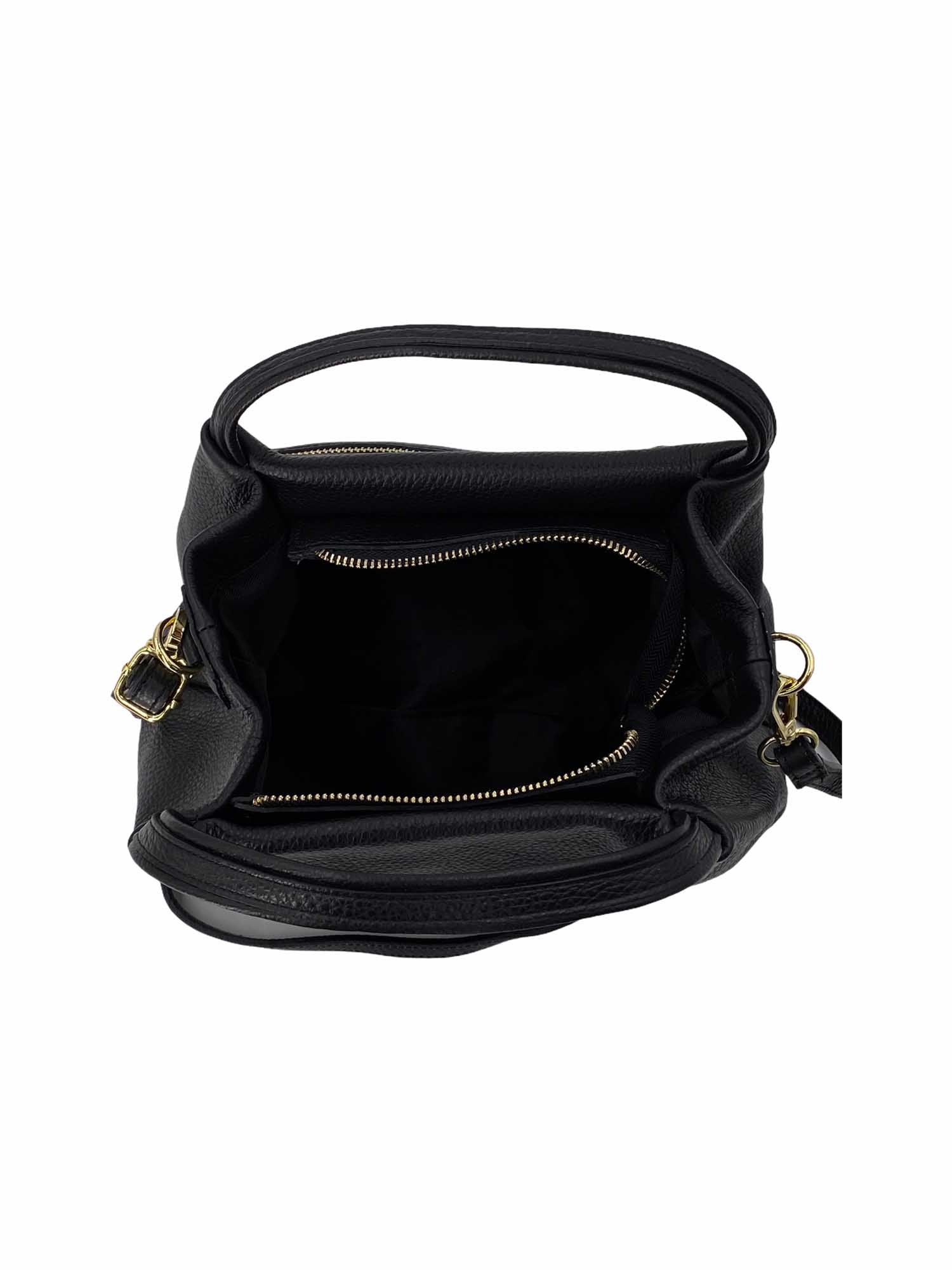 Cristine – Damen-Schulter- und Crossbody-Tasche aus echtem italienischen Kalbsleder