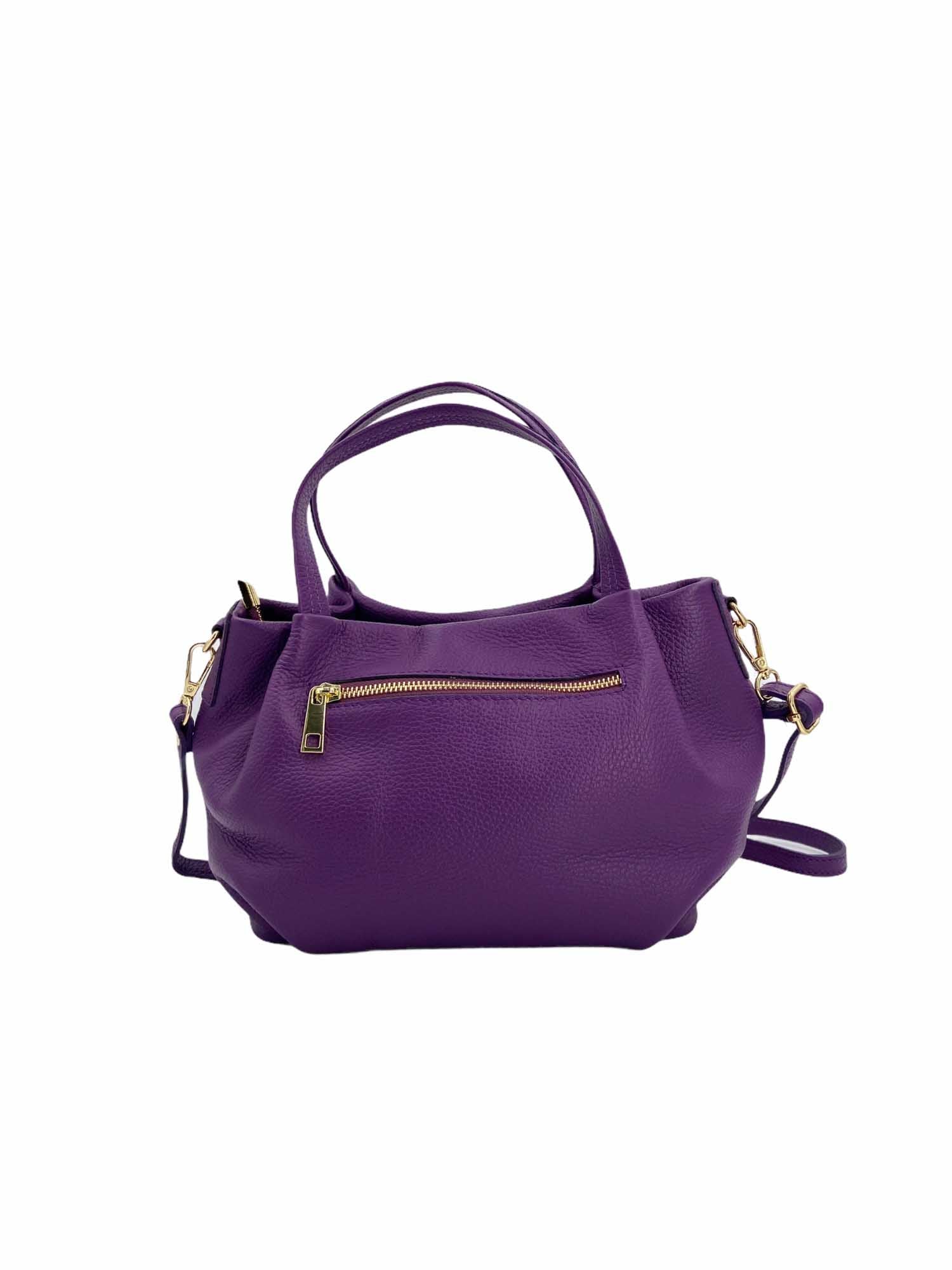 Cristine – Damen-Schulter- und Crossbody-Tasche aus echtem italienischen Kalbsleder
