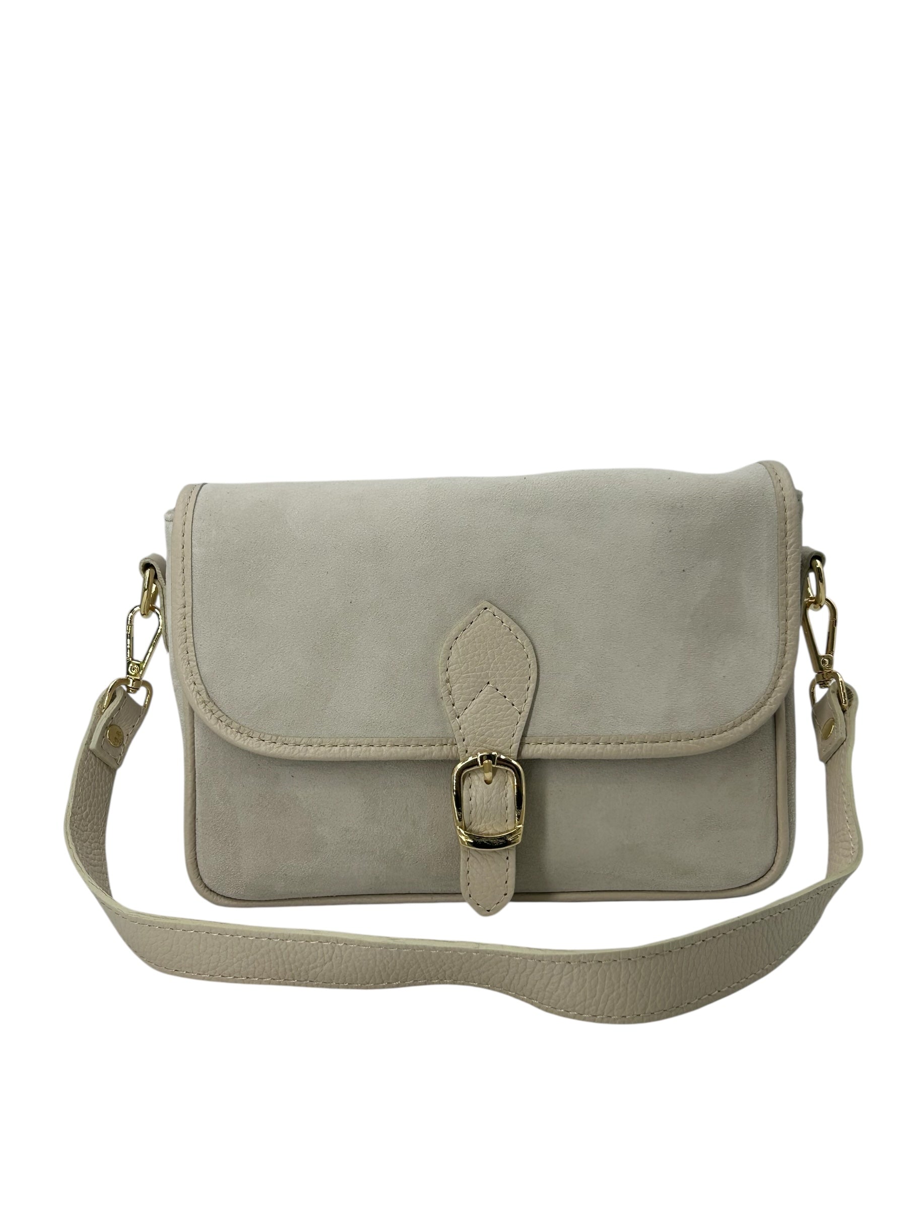 Marielle – Damen Schulter- und Crossbody-Tasche aus echtem italienischen Leder, handgefertigt