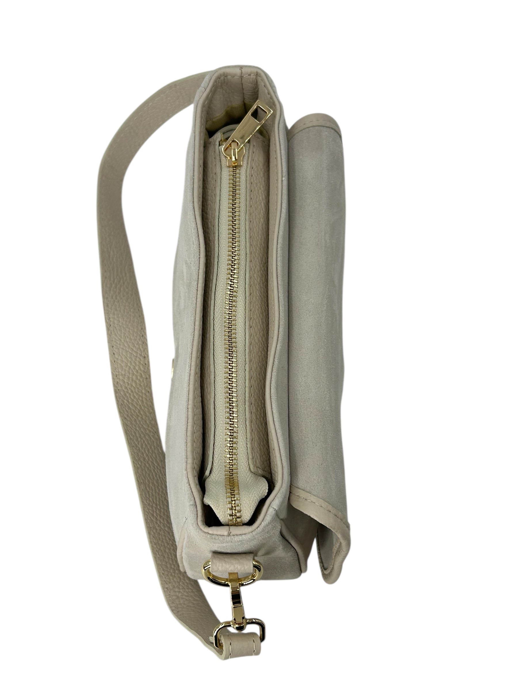 Marielle – Damen Schulter- und Crossbody-Tasche aus echtem italienischen Leder, handgefertigt
