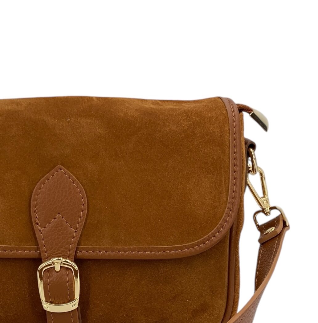 Marielle – Damen Schulter- und Crossbody-Tasche aus echtem italienischen Leder, handgefertigt