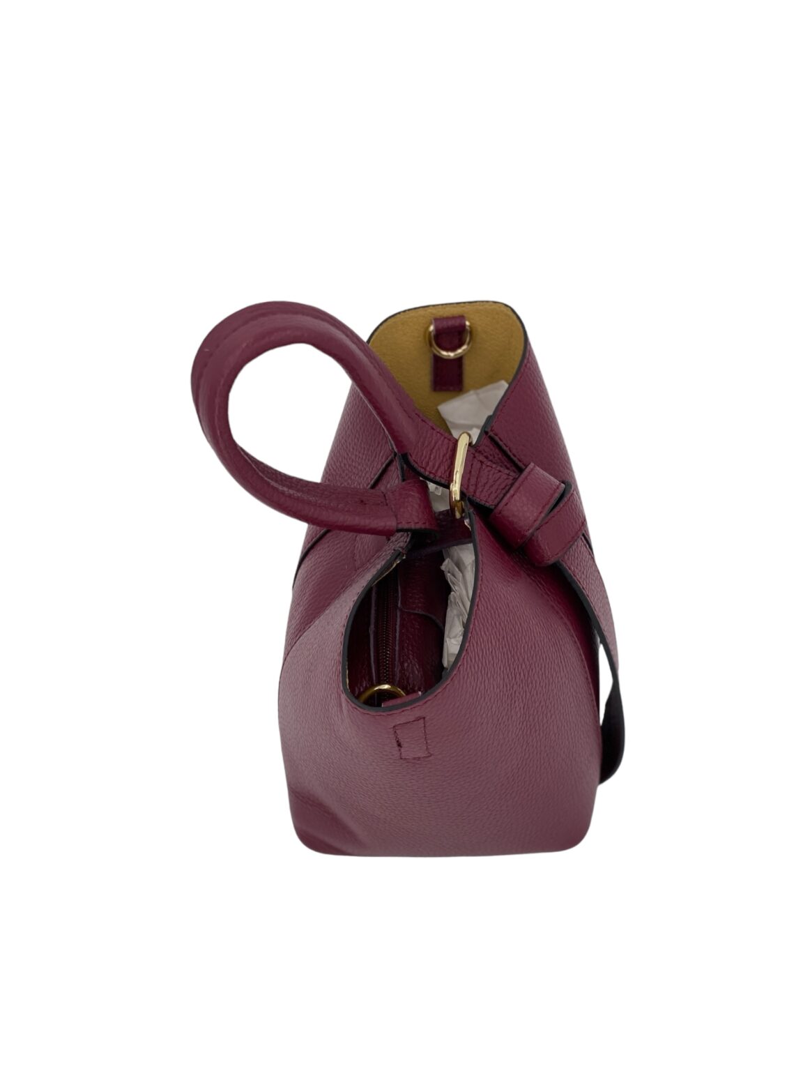 Monique – Damen-Schulter- und Crossbody-Tasche aus echtem italienischen Leder mit interner Clutch