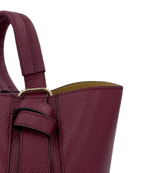 Monique – Damen-Schulter- und Crossbody-Tasche aus echtem italienischen Leder mit interner Clutch