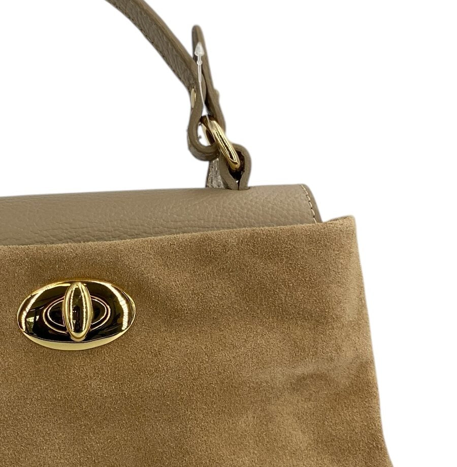 Ludivine Mini – Damen-Umhängetasche aus echtem italienischen Leder