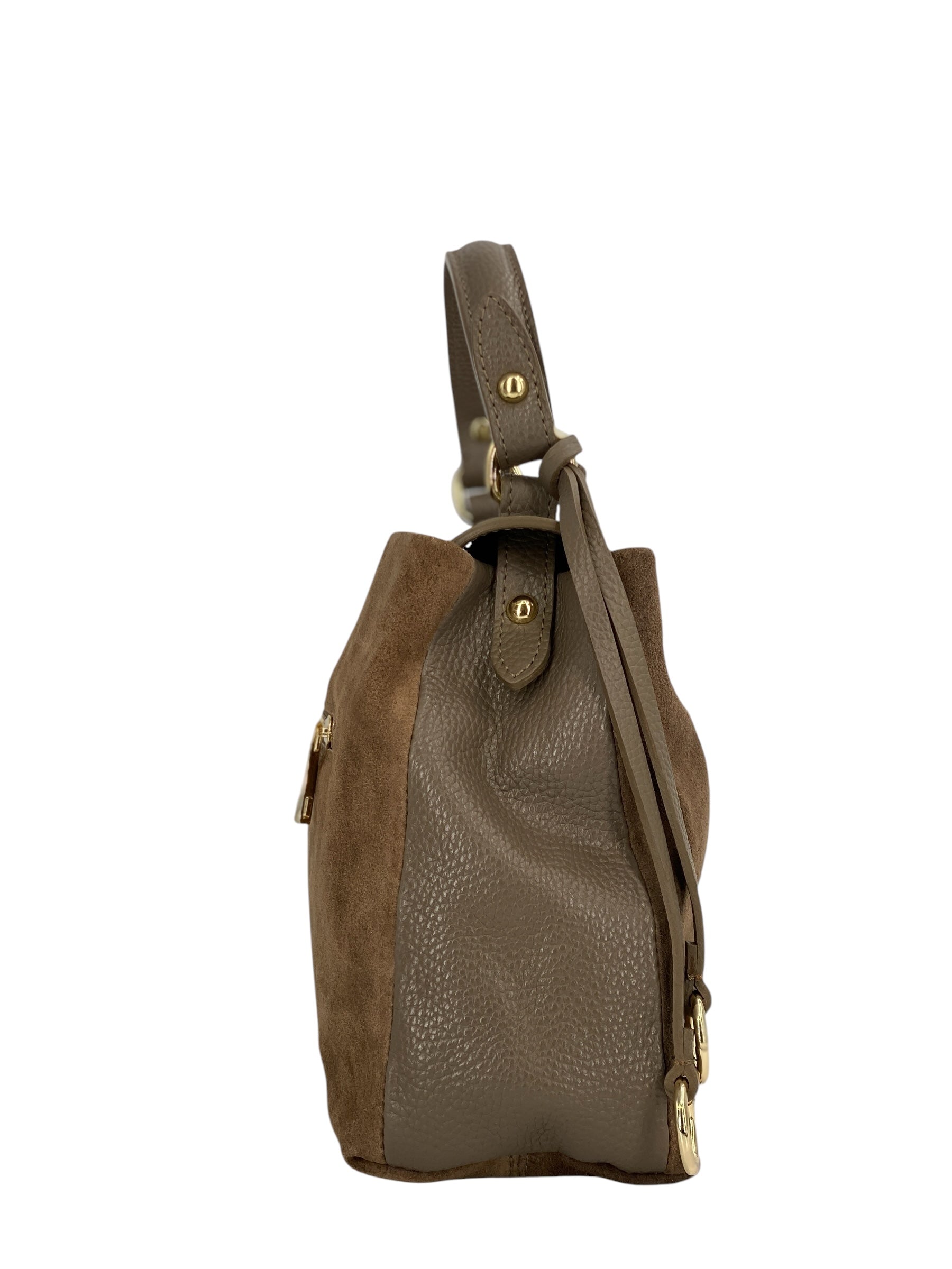 Ludivine Mini – Damen-Umhängetasche aus echtem italienischen Leder