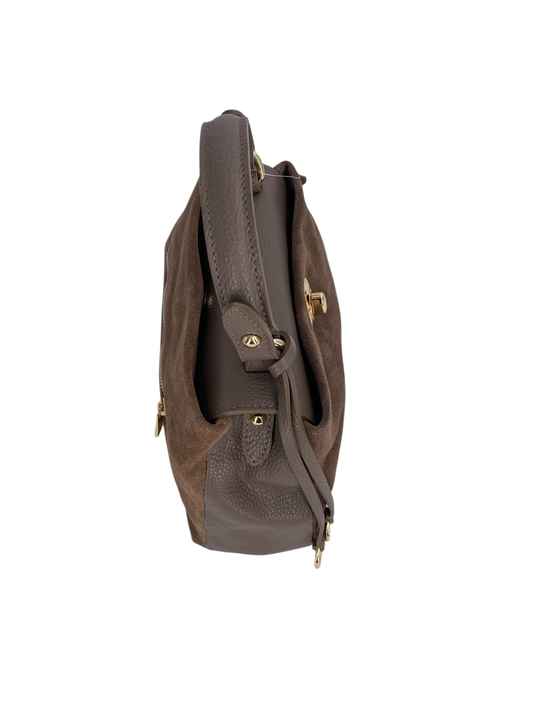 Ludivine Mini – Damen-Umhängetasche aus echtem italienischen Leder
