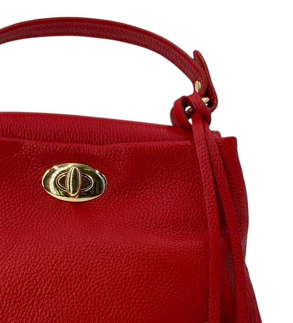 Ludivine Mini – Damen-Umhängetasche aus echtem italienischen Leder