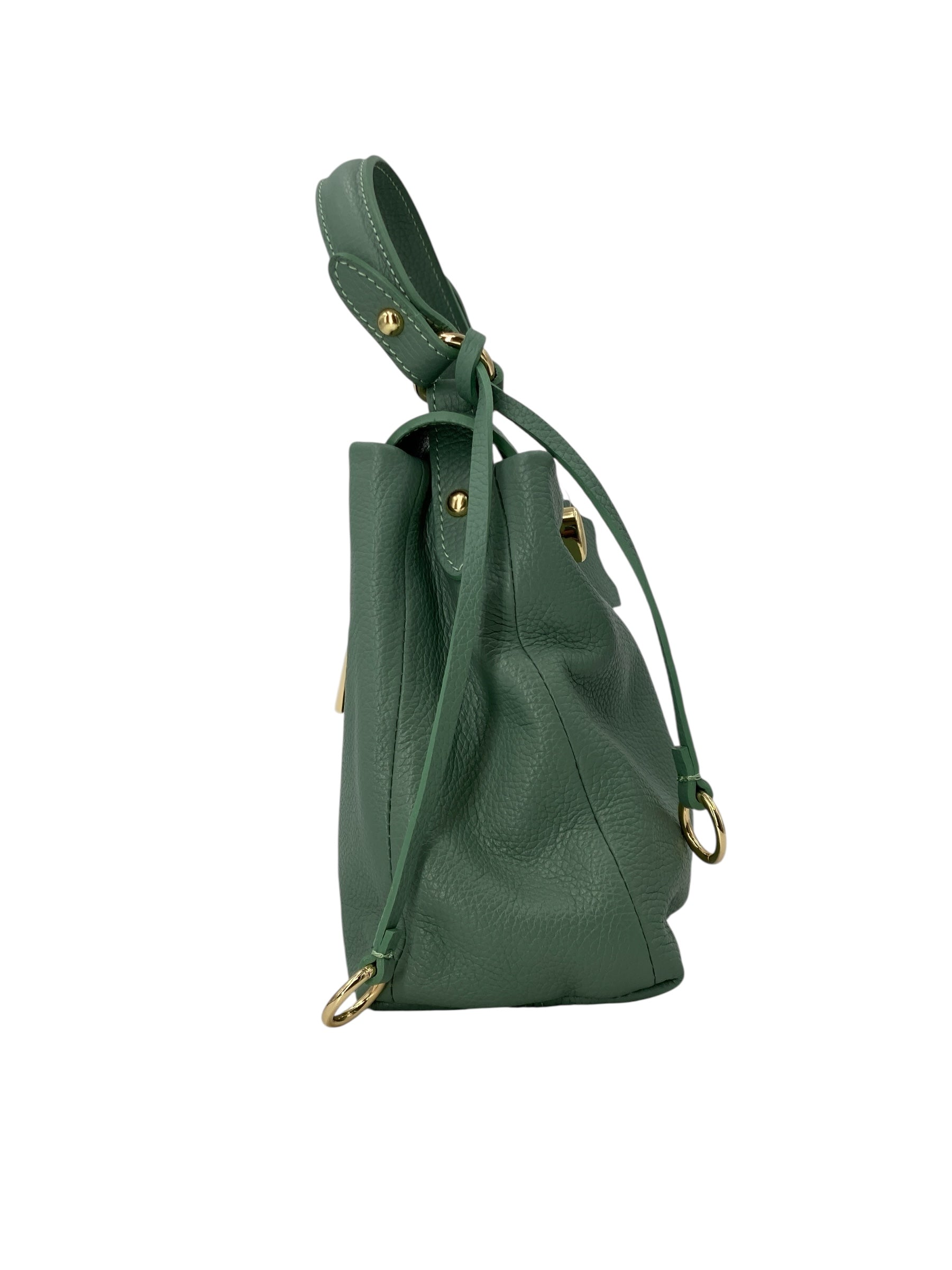 Ludivine Mini – Damen-Umhängetasche aus echtem italienischen Leder